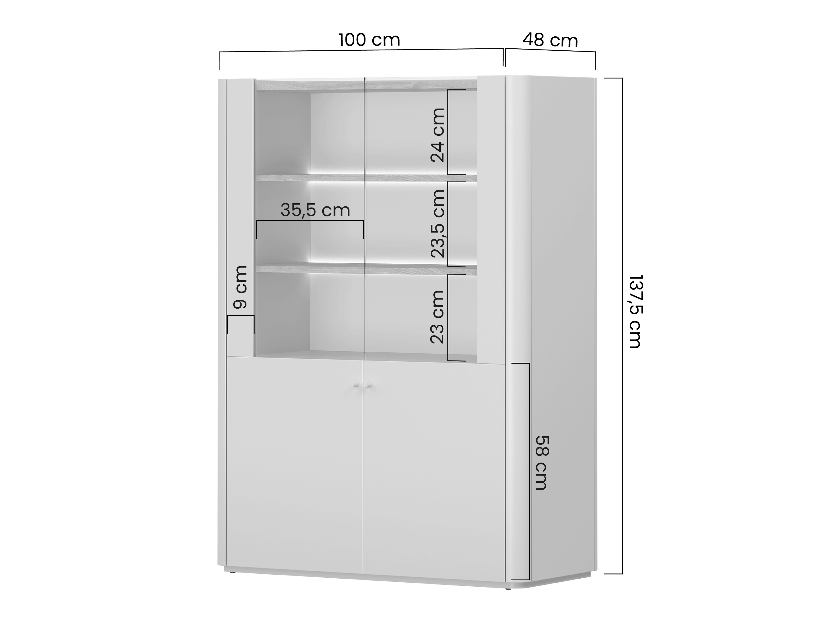 Olohuonesetti Elbmira 110 (Pölyinen vihreä + Tammi)