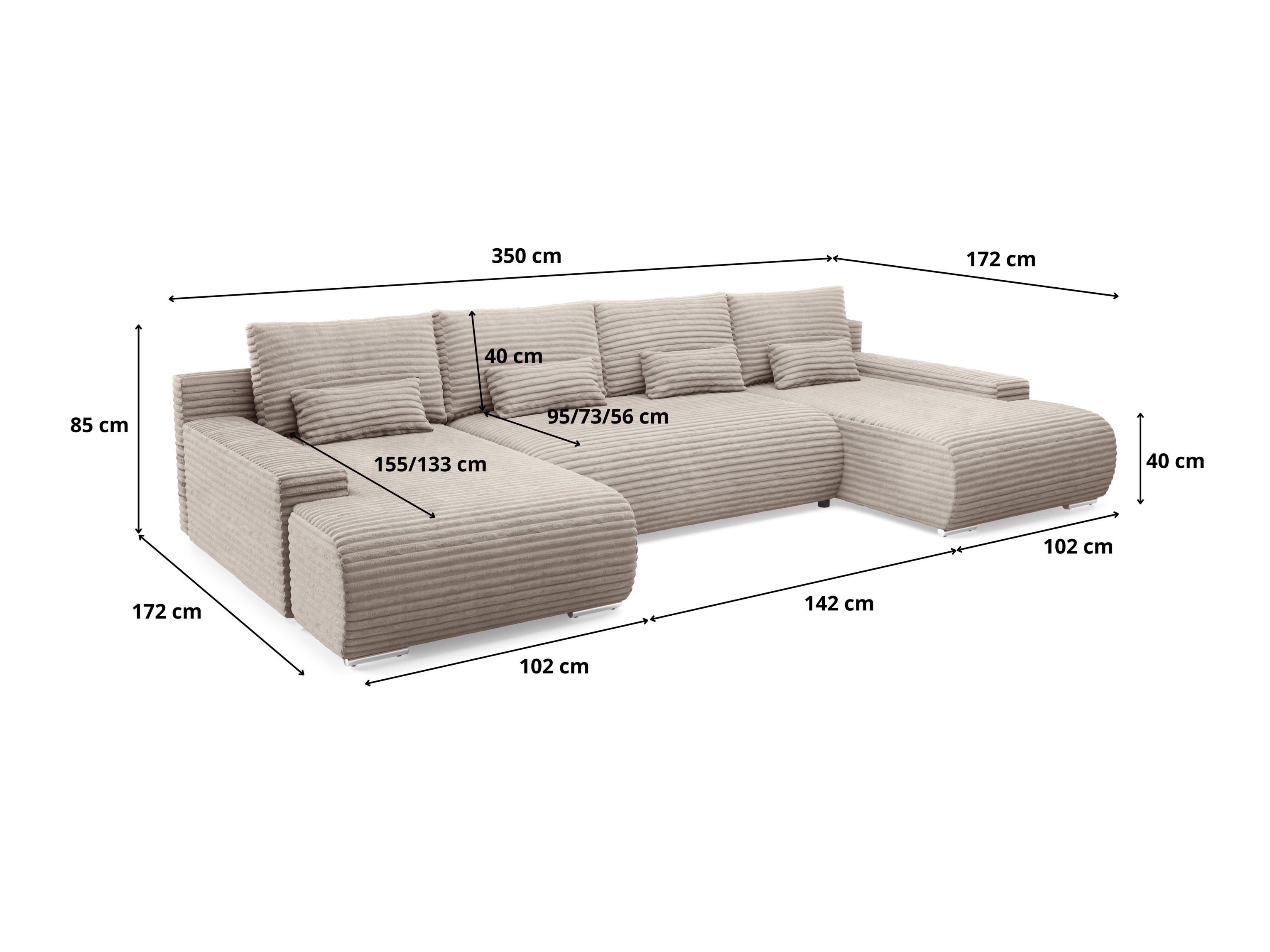 Kulmasohva Franklin 202 (Ambience 17)