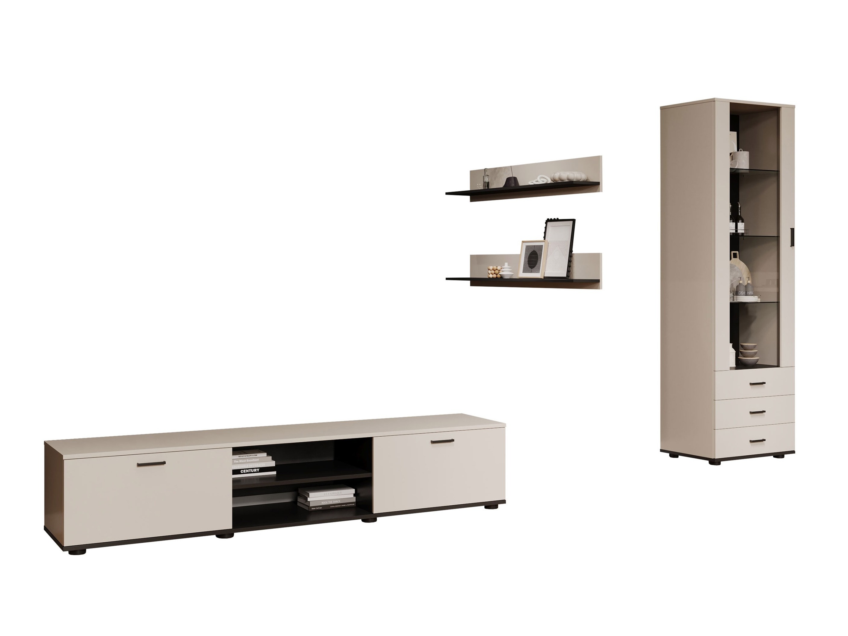 Olohuonesetti Tornola 107 (Kashmir + Musta)