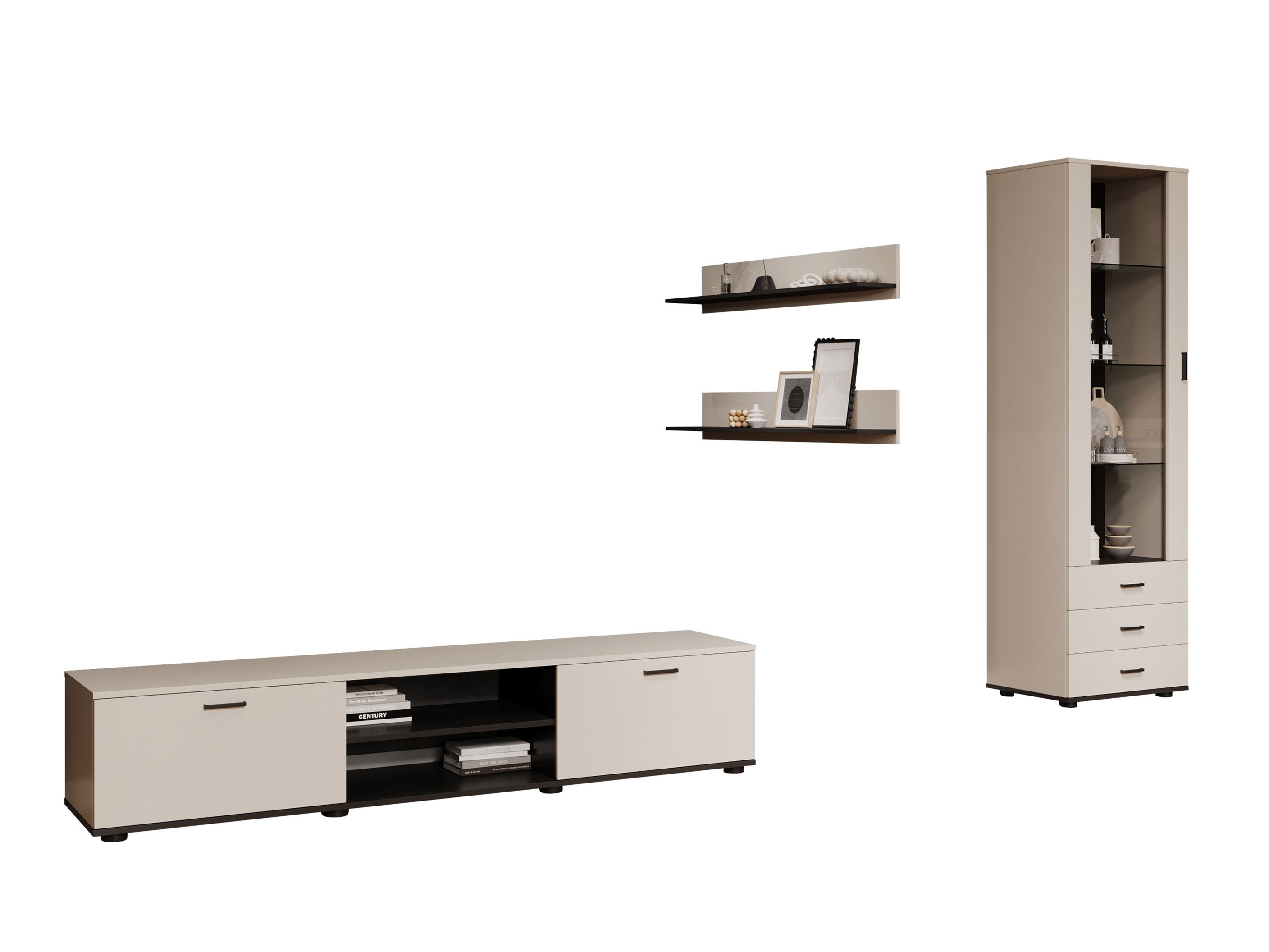 Olohuonesetti Tornola 107 (Kashmir + Musta)