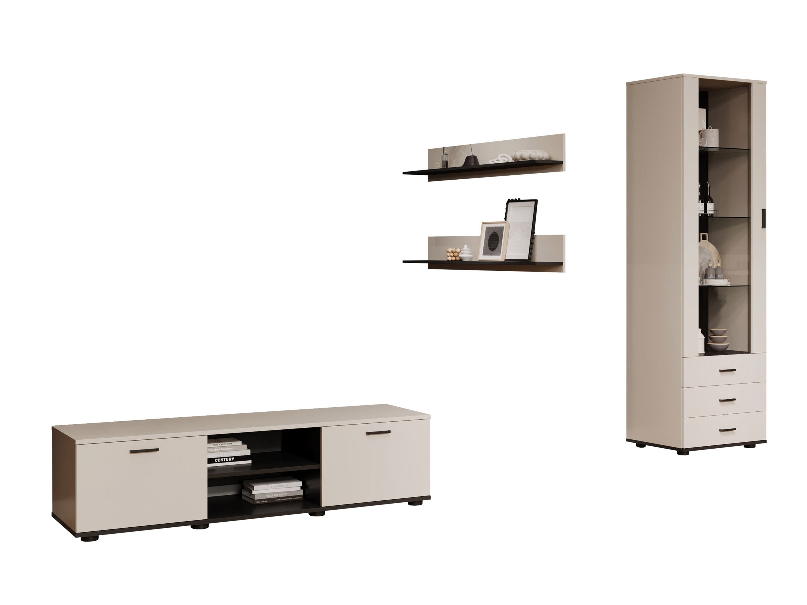 Olohuonesetti Tornola 110 (Kashmir + Musta)