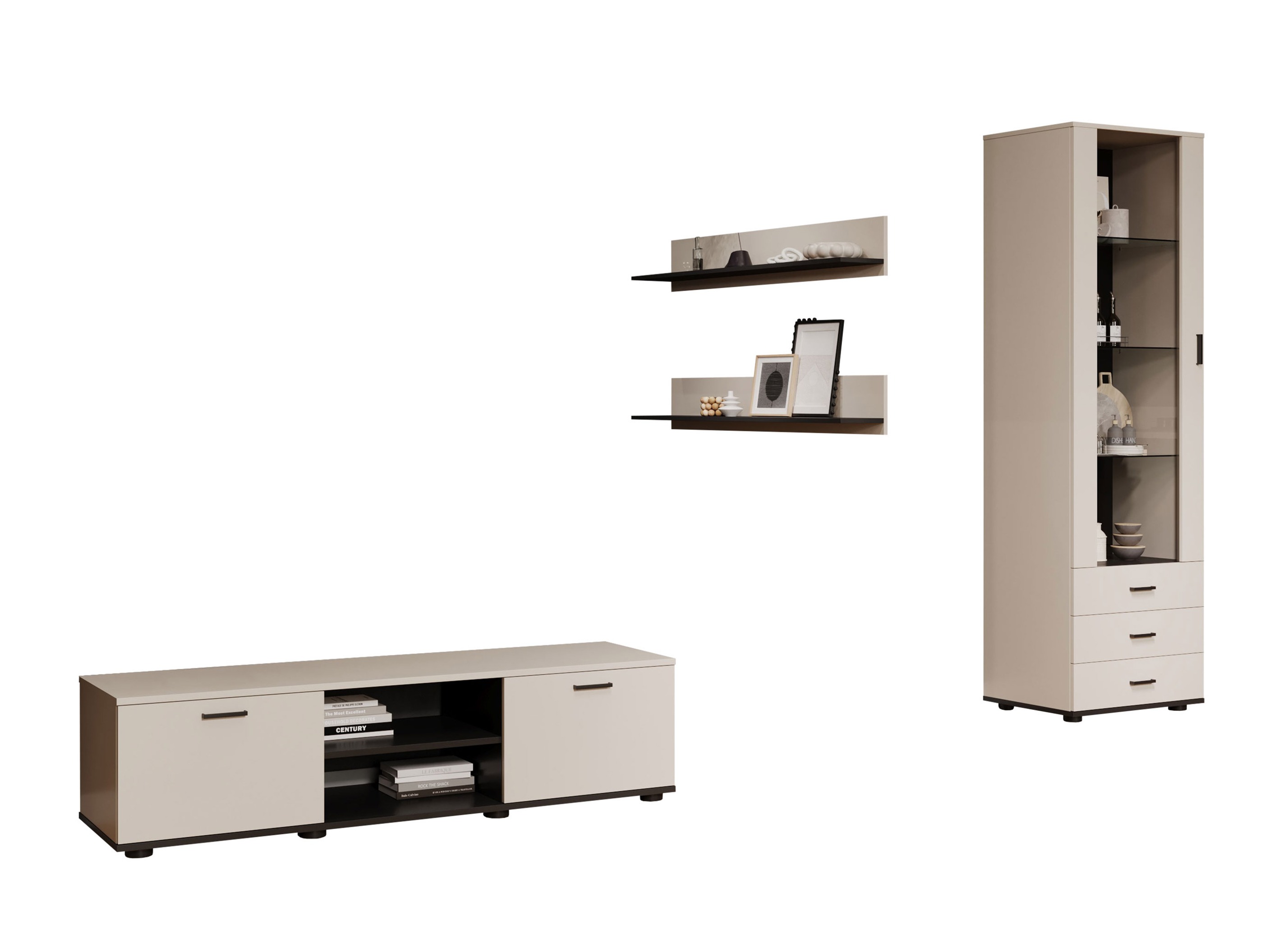 Olohuonesetti Tornola 110 (Kashmir + Musta)