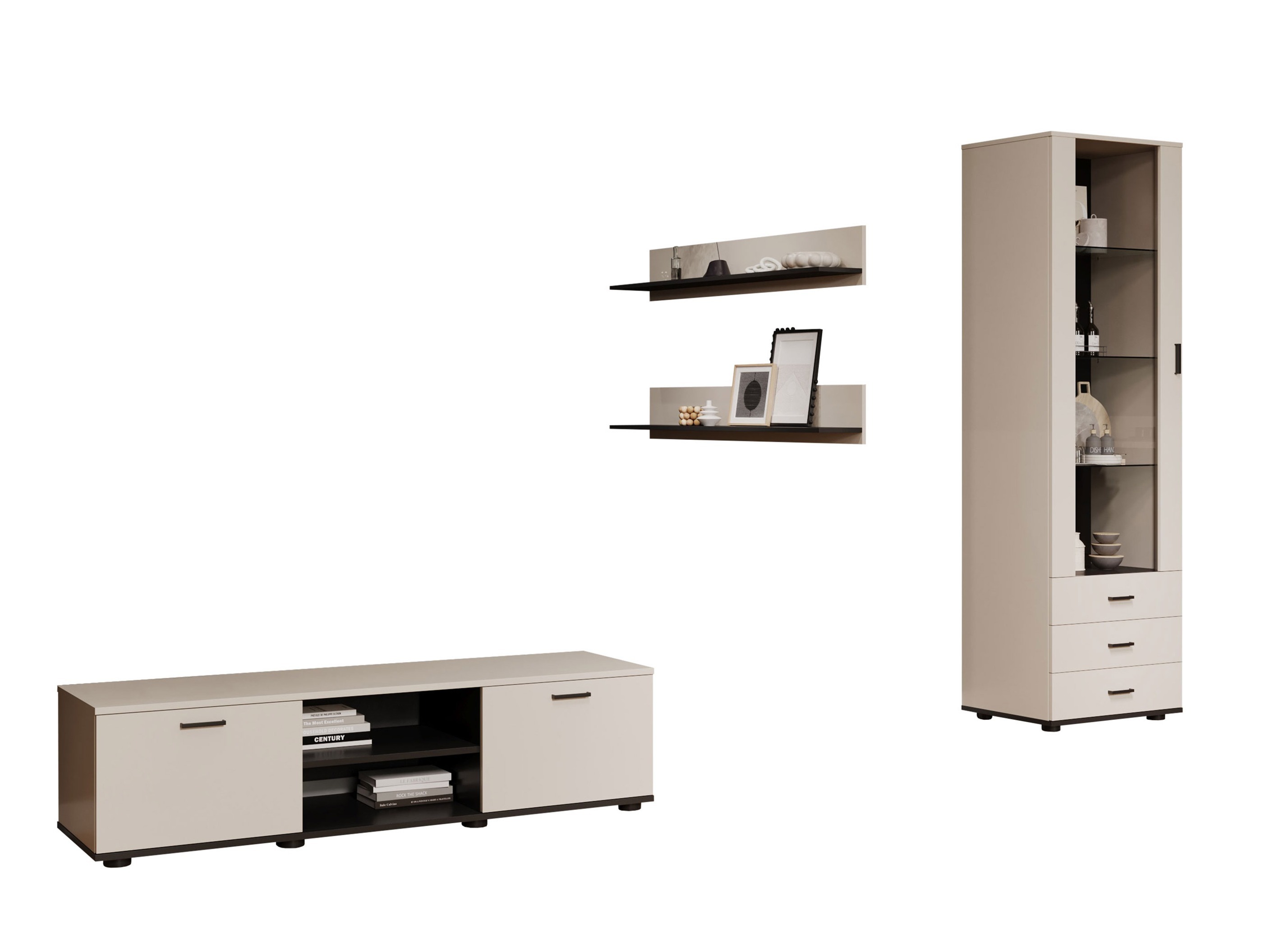 Olohuonesetti Tornola 110 (Kashmir + Musta)