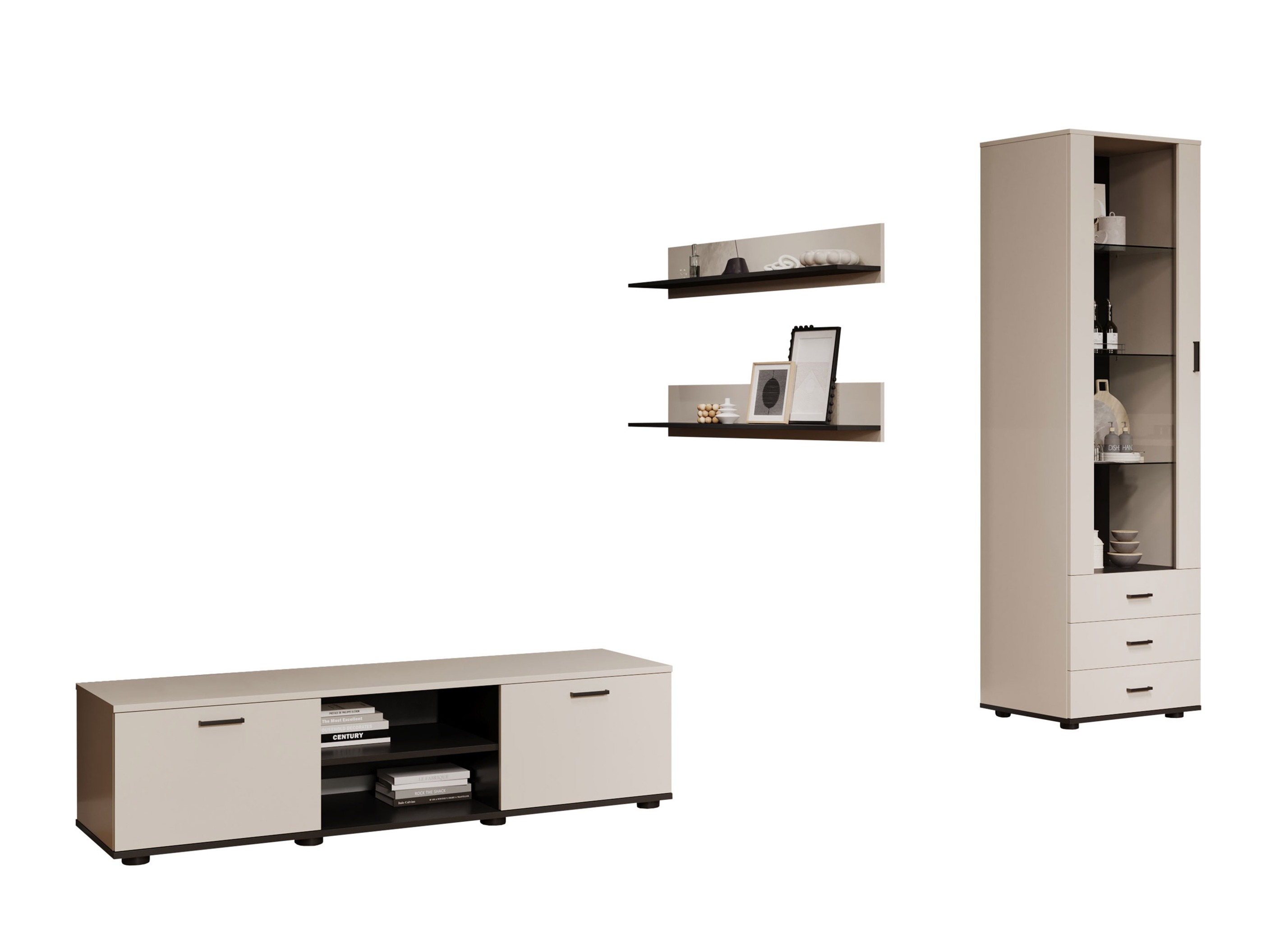 Olohuonesetti Tornola 110 (Kashmir + Musta)