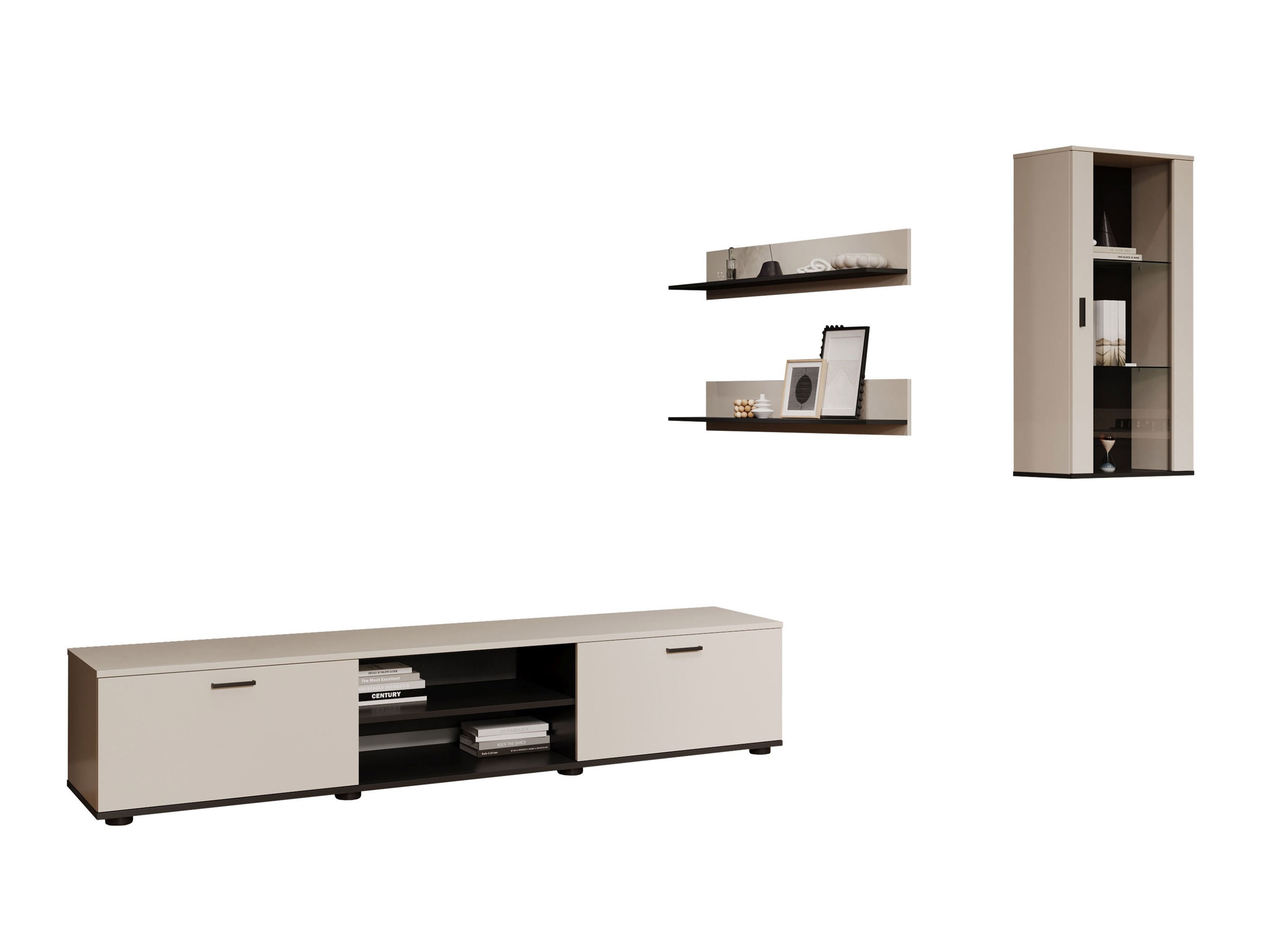 Olohuonesetti Tornola 113 (Kashmir + Musta)