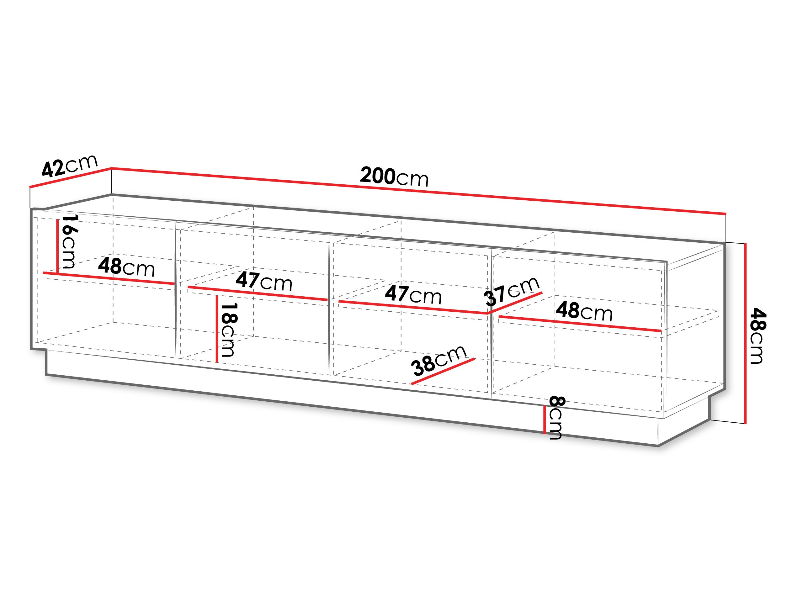 TV-taso Lingua I (Valkoinen)
