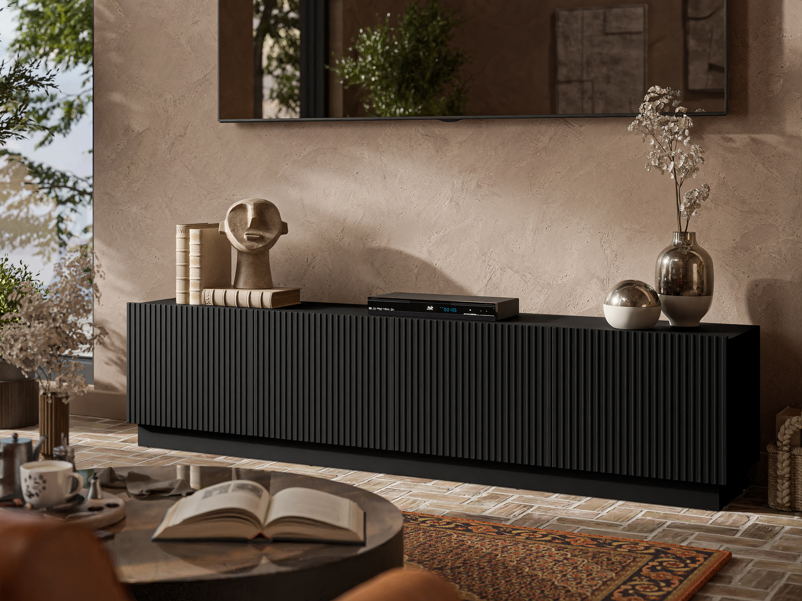 TV-taso Lusonu 104 (Musta)