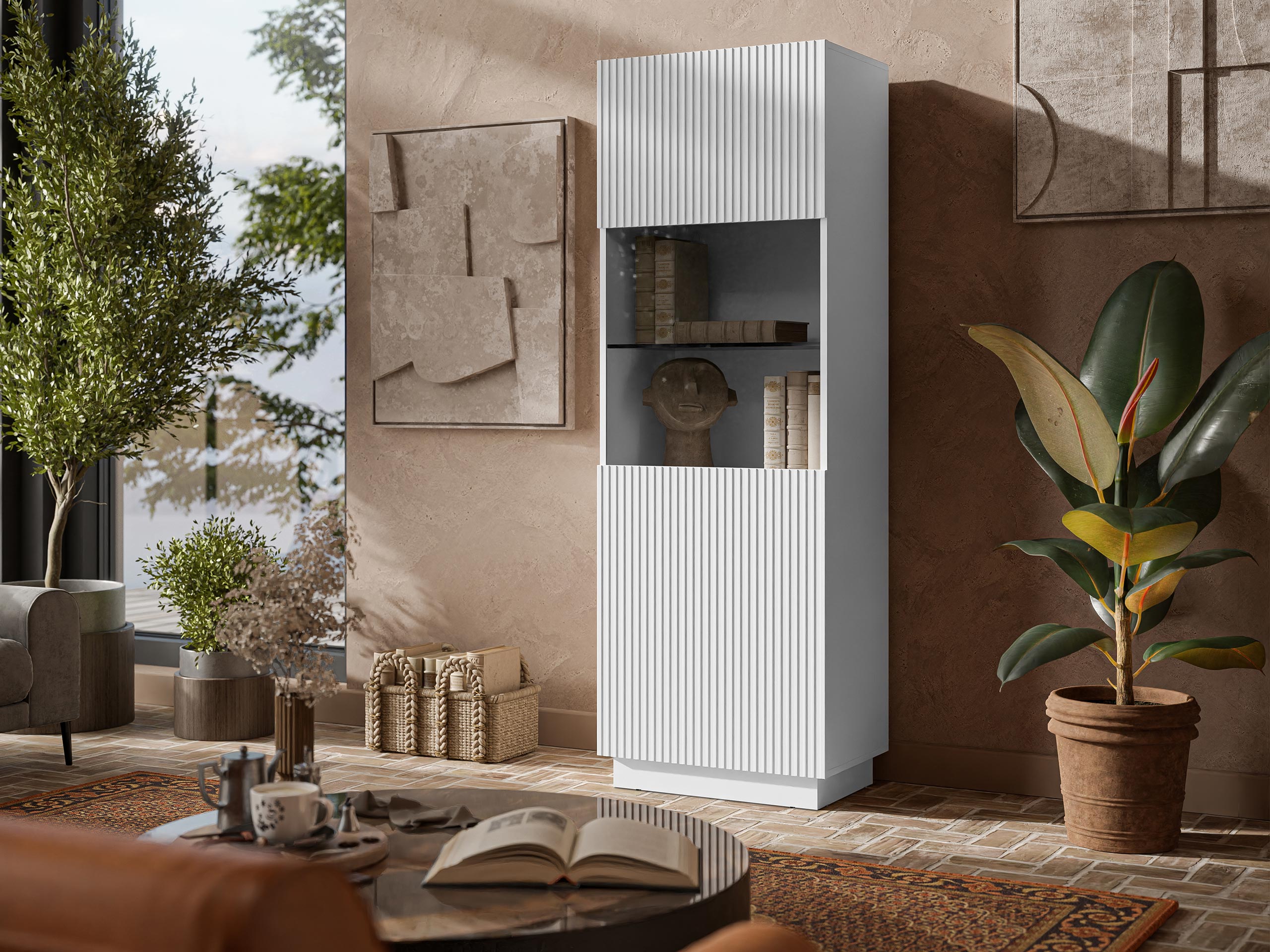 Hylly Lingua I (Valkoinen)