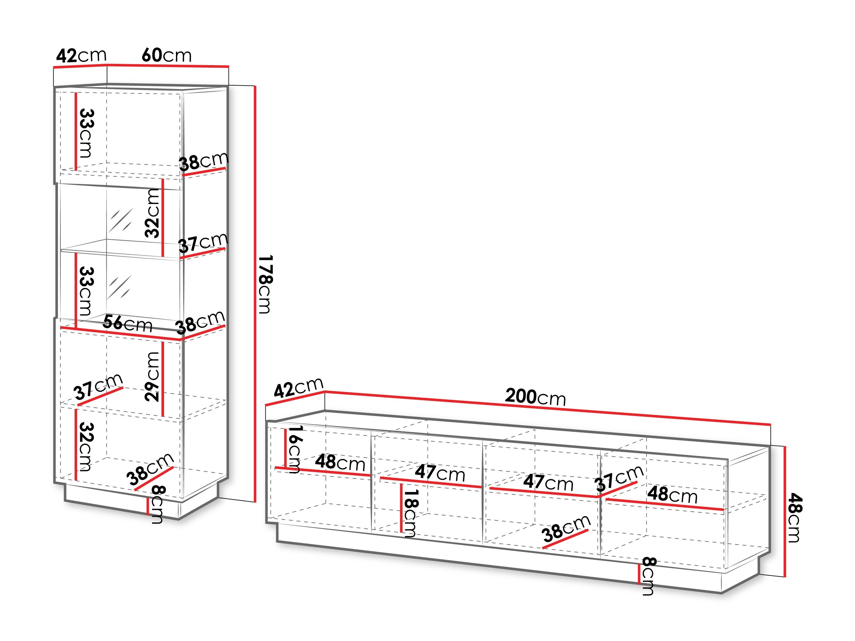 Olohuonesetti Lingua (Valkoinen)