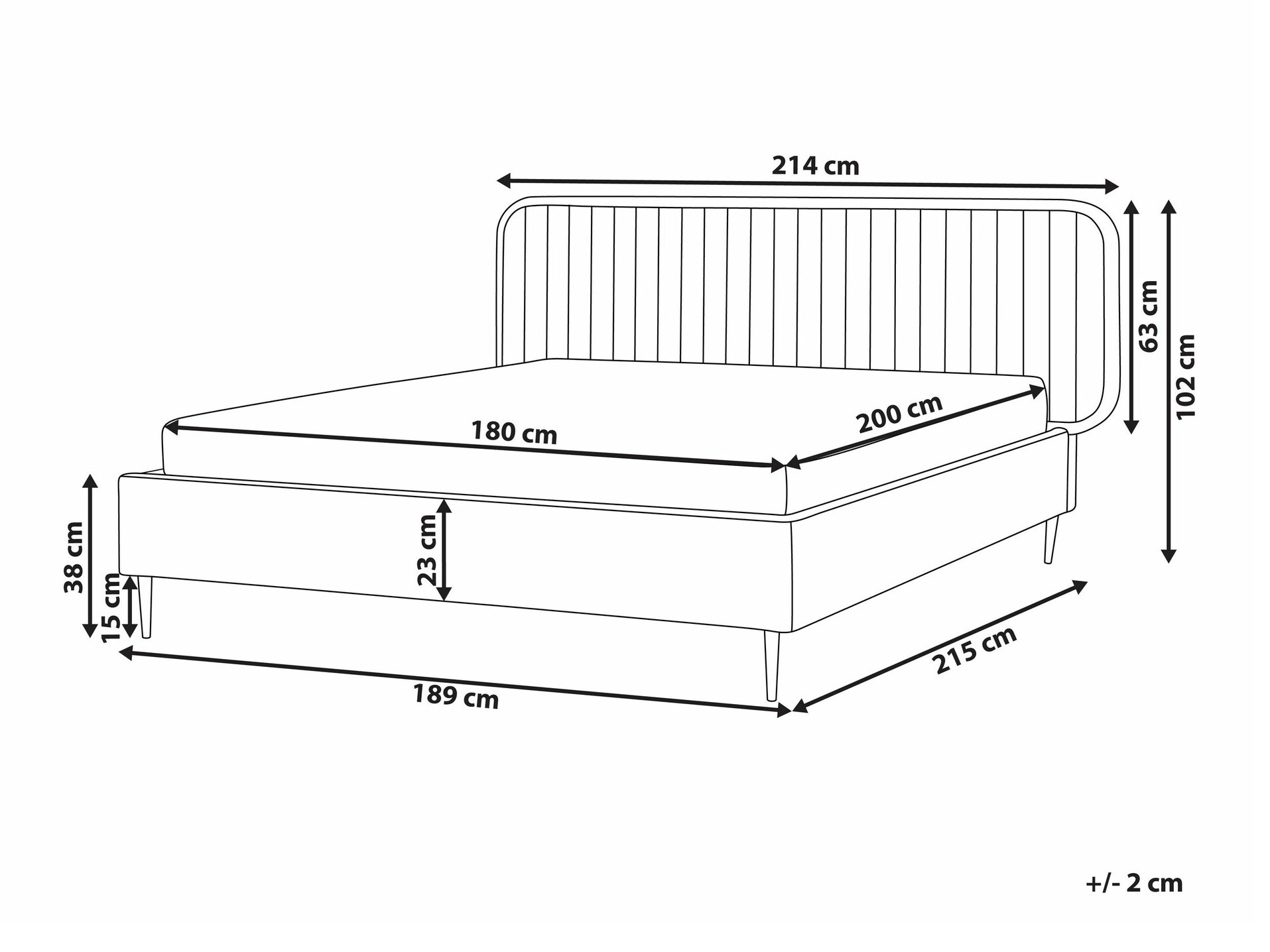 Sänky SE2673 vaurioitunut pakkaus