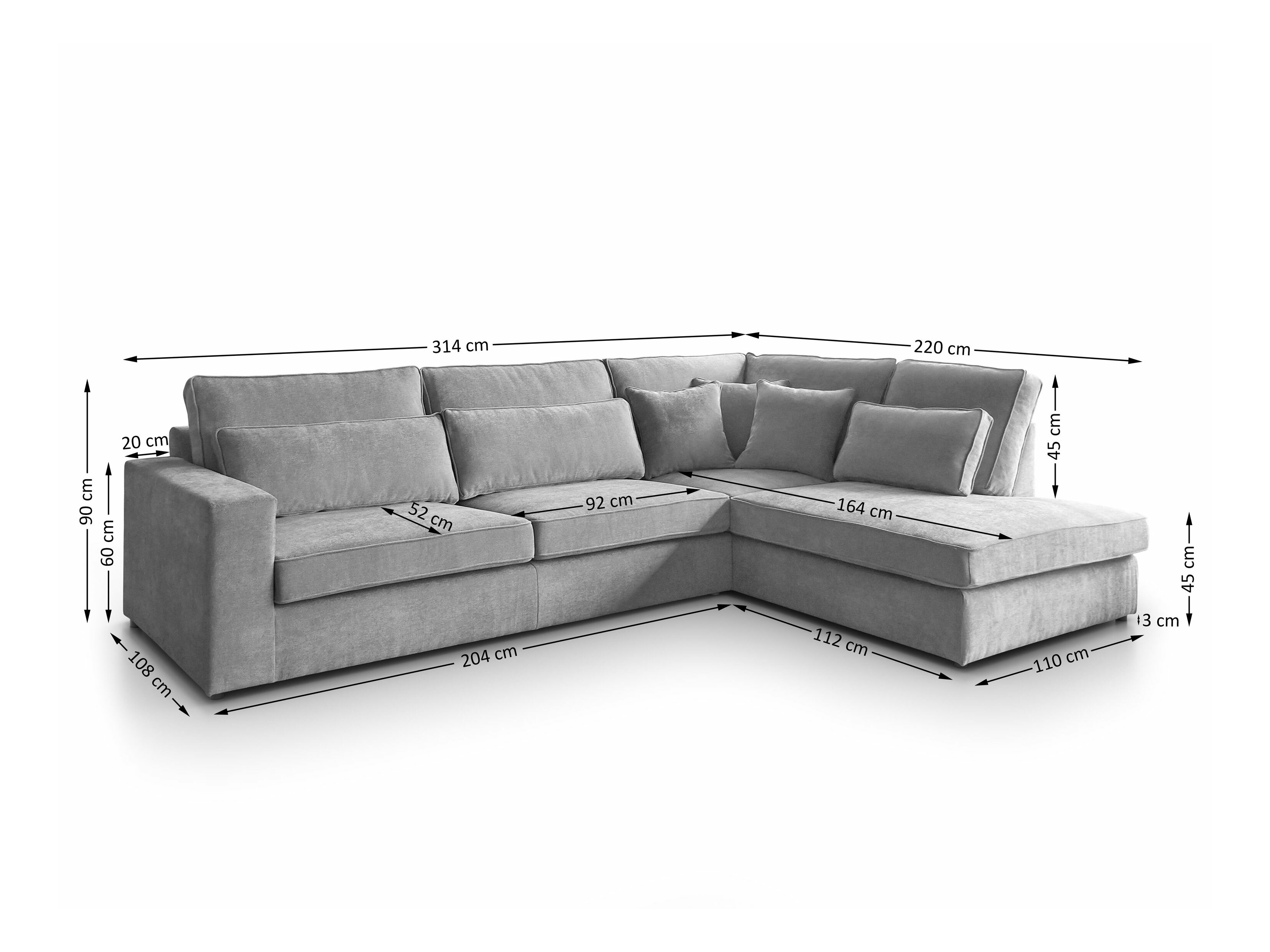 Kulmasohva Margate 122 (Sereno 693)