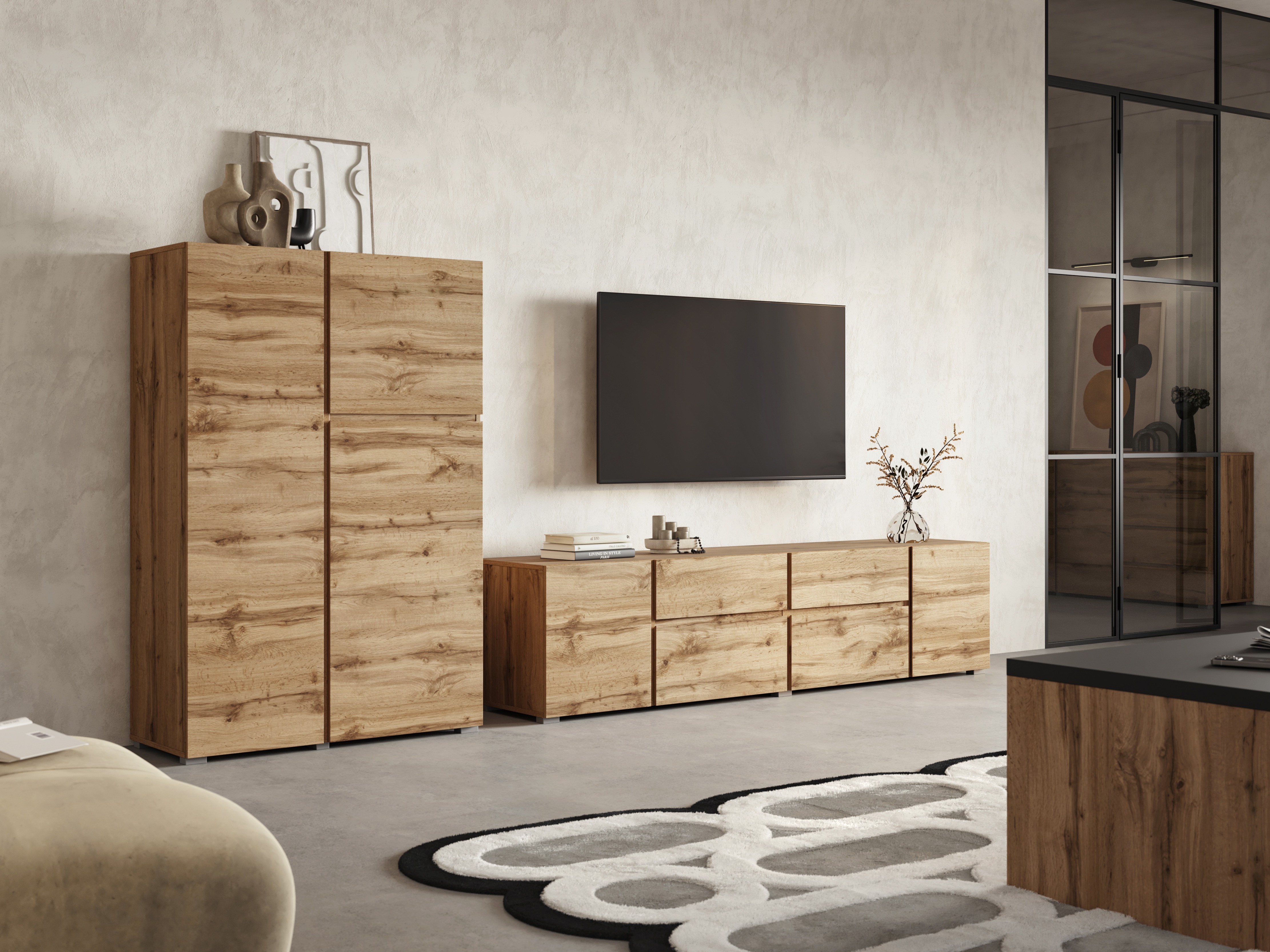 Olohuonesetti Elbleve 104 (Wotan tammi)