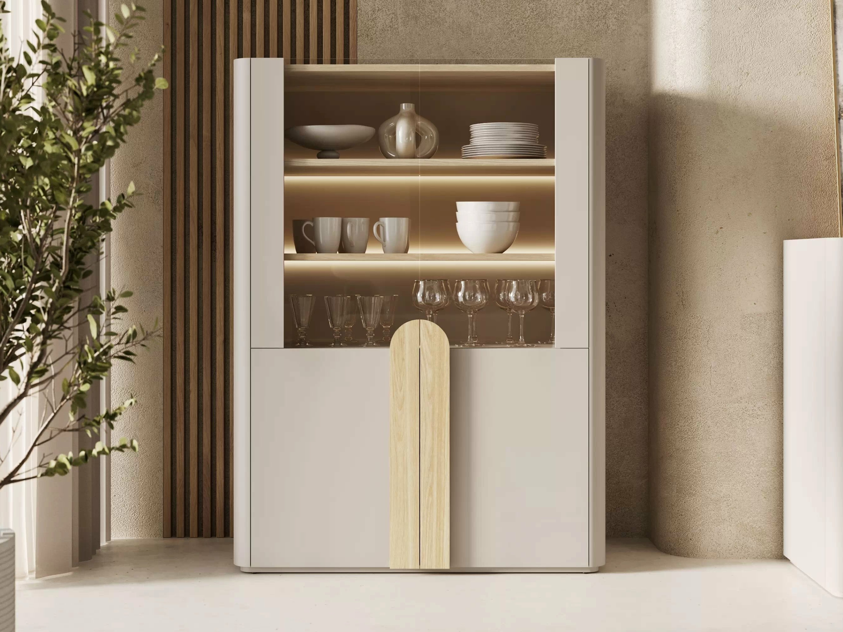 Hylly Camavio 101 (Kashmir + Vaalea tammi)