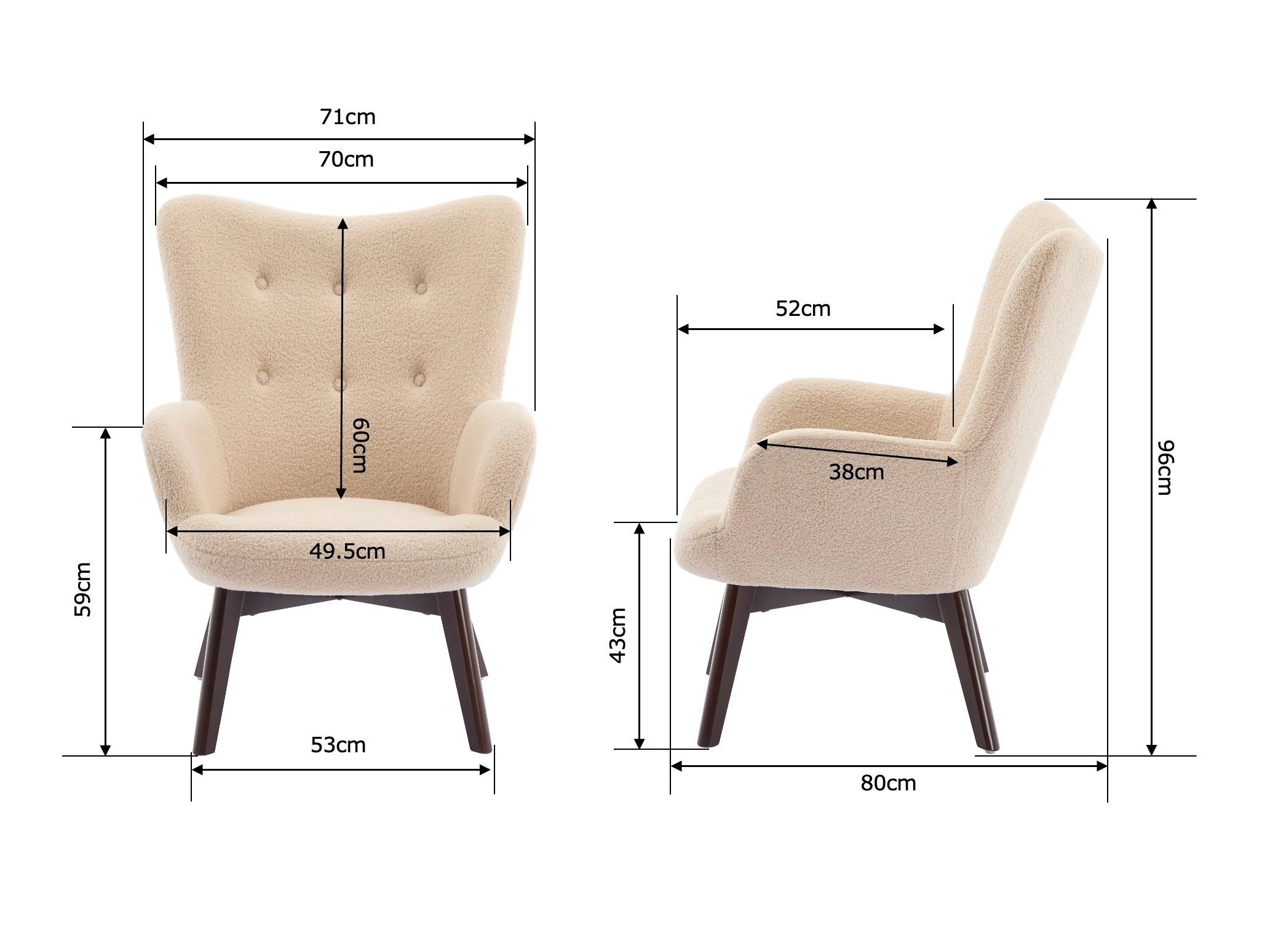 Nojatuoli Comfivo Arista
