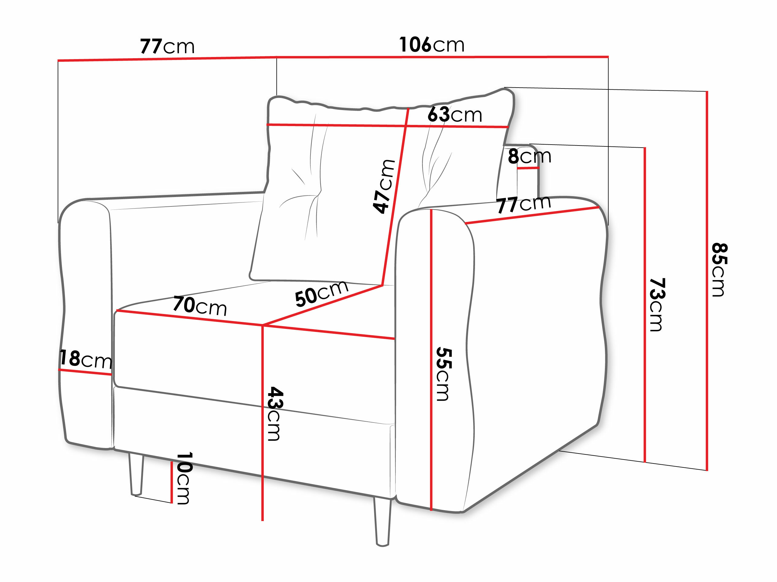 Nojatuoli Veldala 104 (Manila 16)