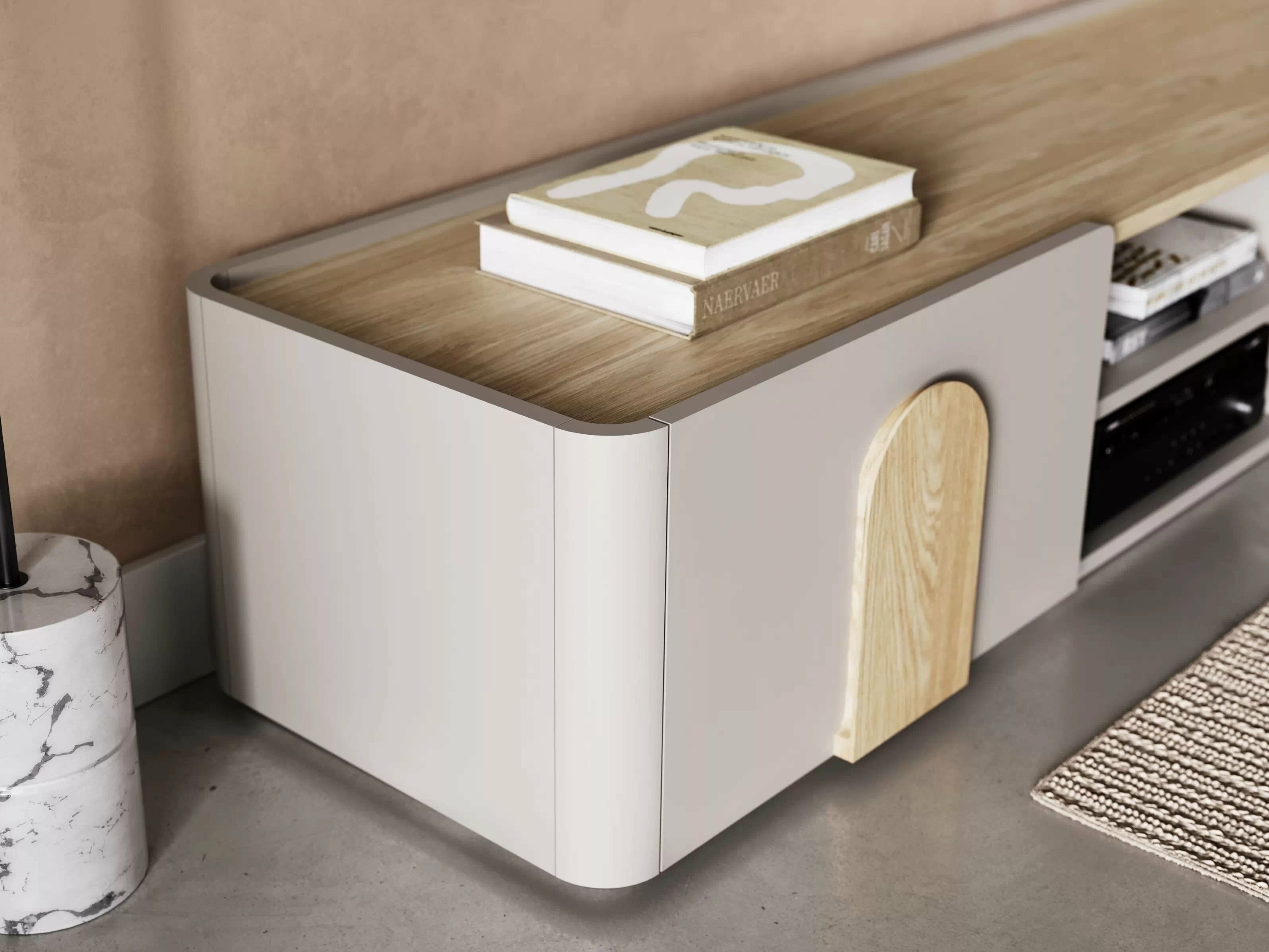 TV-taso Camavio 106 (Kashmir + Vaalea tammi)