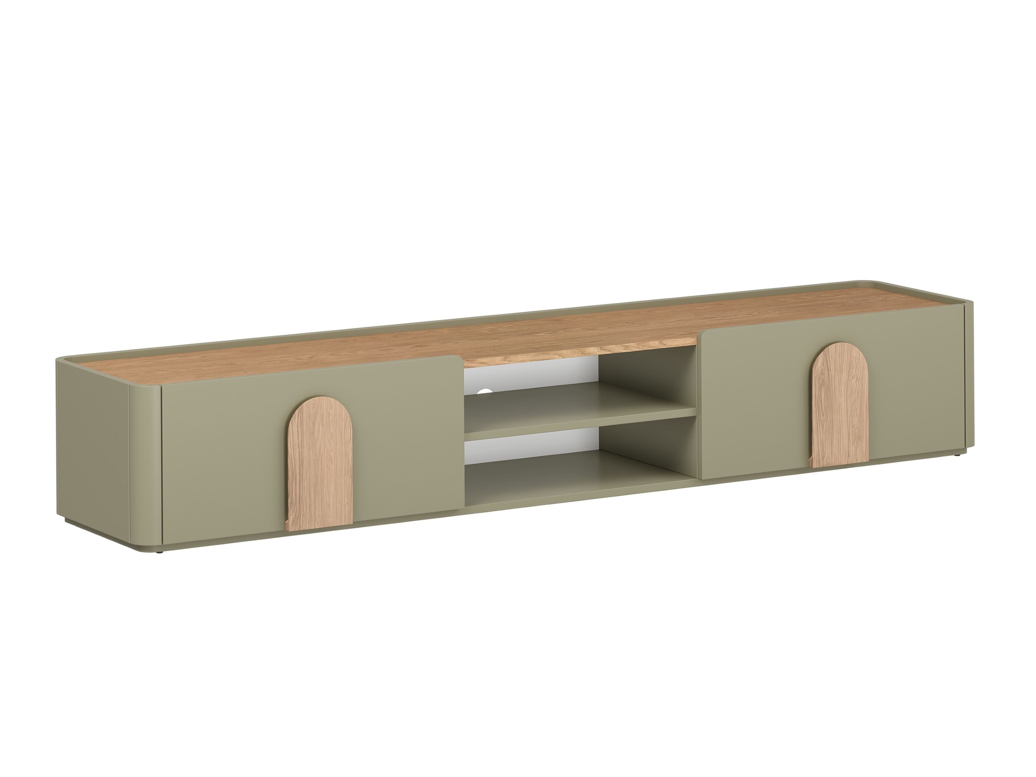 TV-taso Camavio 106 (Pölyinen vihreä + Tammi)