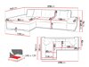 Kulmasohva Comfivo 151 (Lux 03)