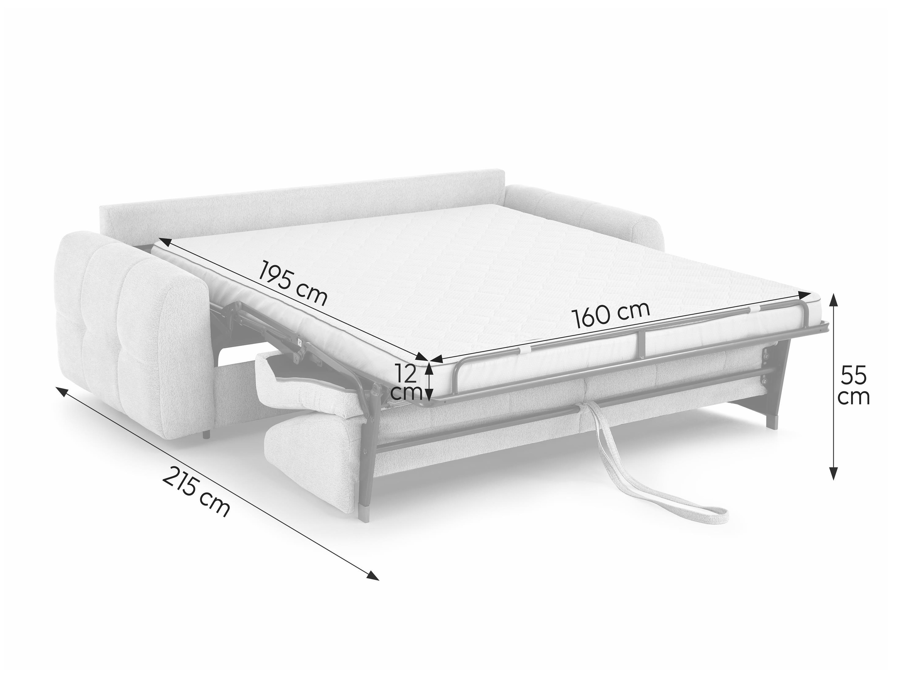 Vuodesohva Margate 126 (Misterio 90)