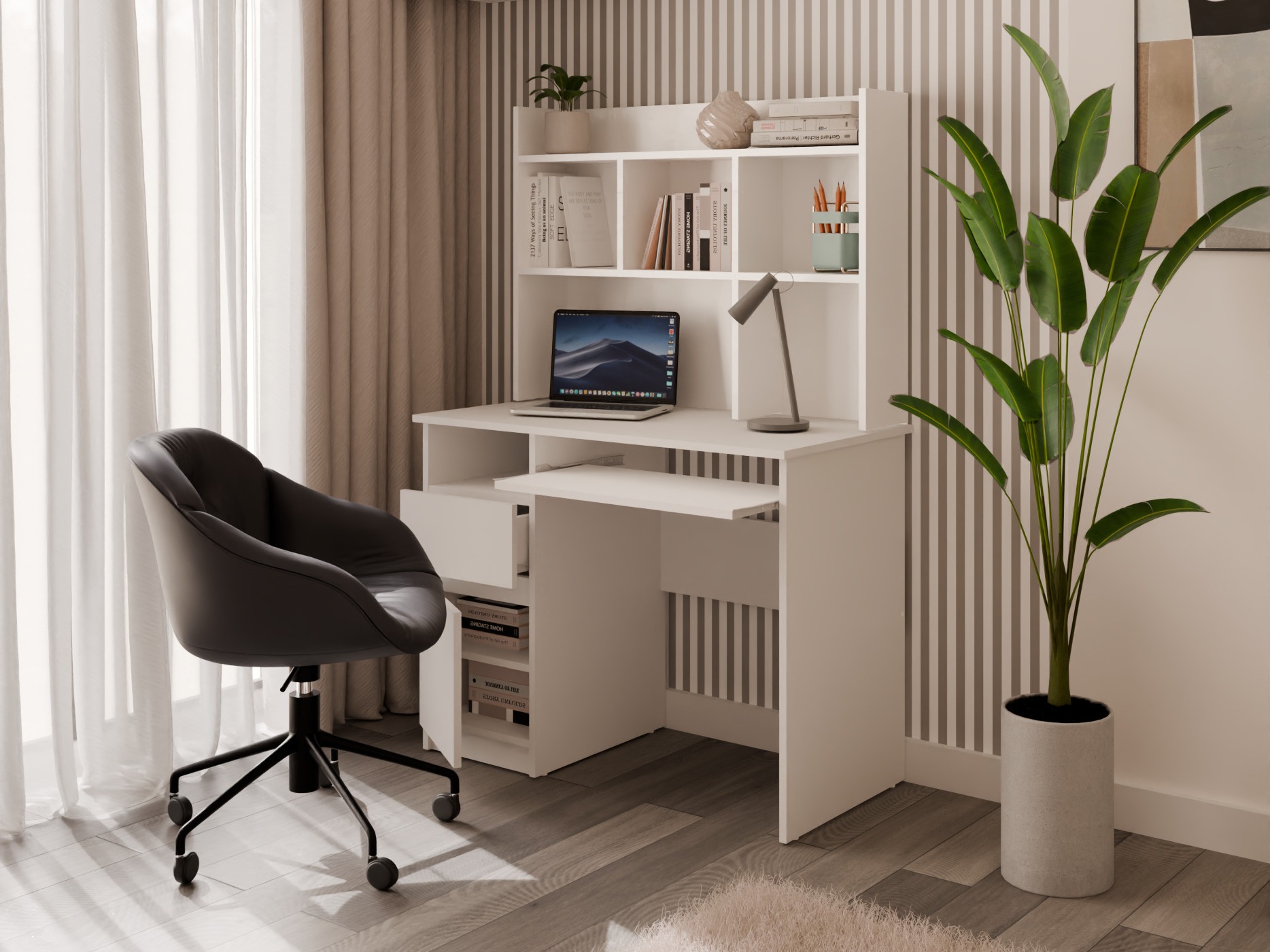 Työpöytä Mandeville 334 (Vasen)