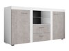 Lipasto Tucson 104 (Valkoinen + Betoni)