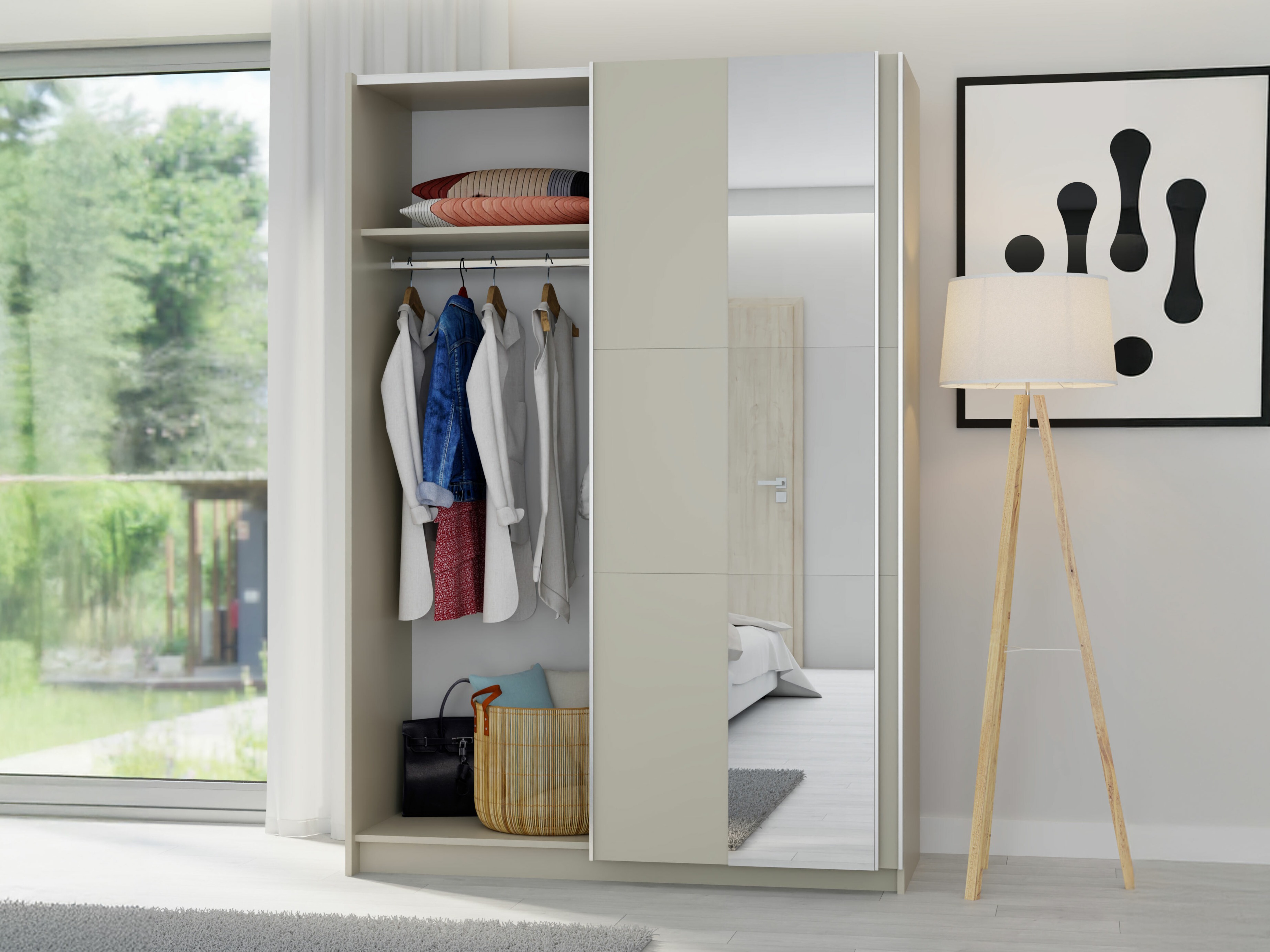 Vaatekaappi Bristol 218