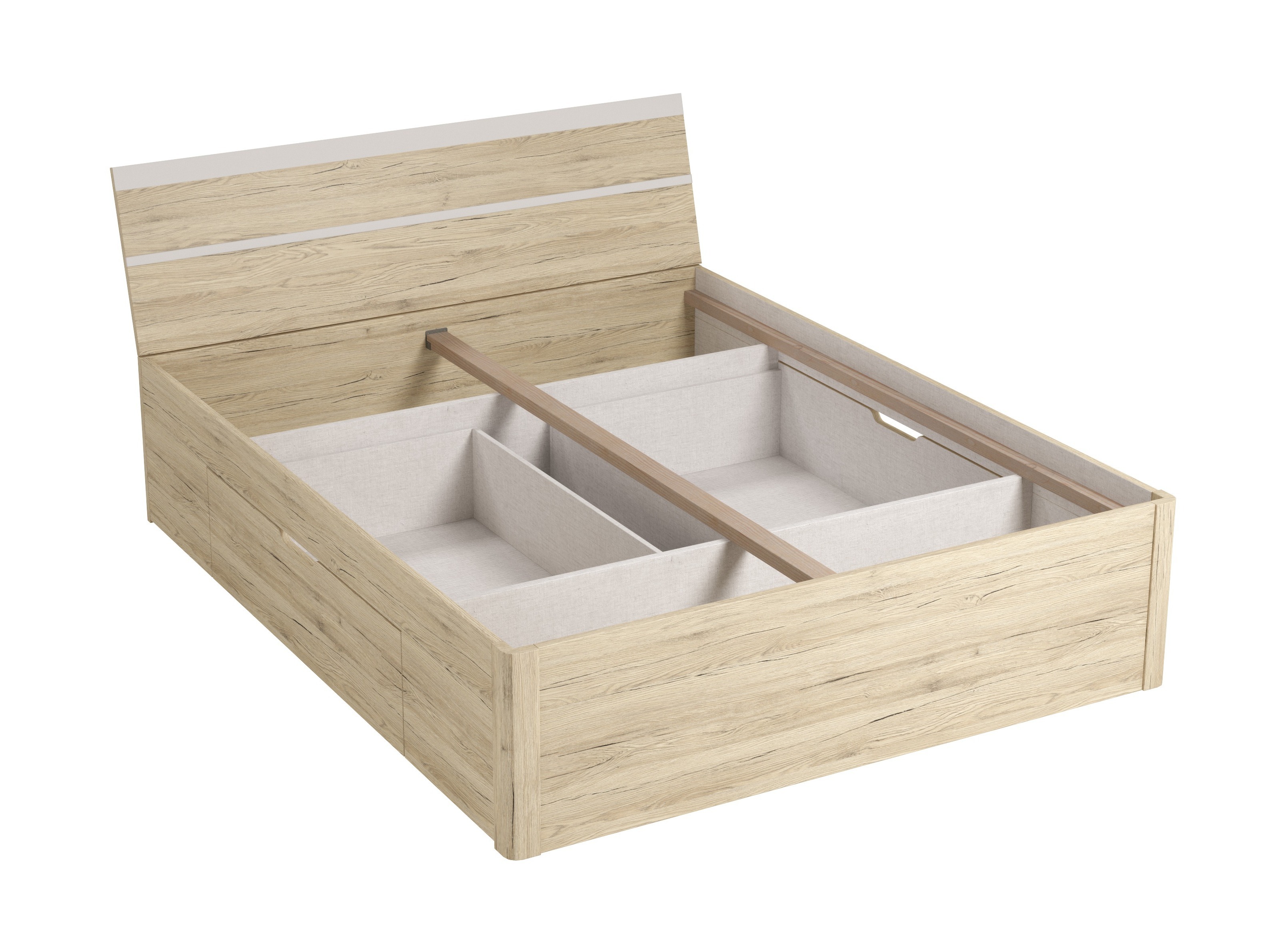 Sänky Melvele 112 (San Remon -tammi + Valkoinen)