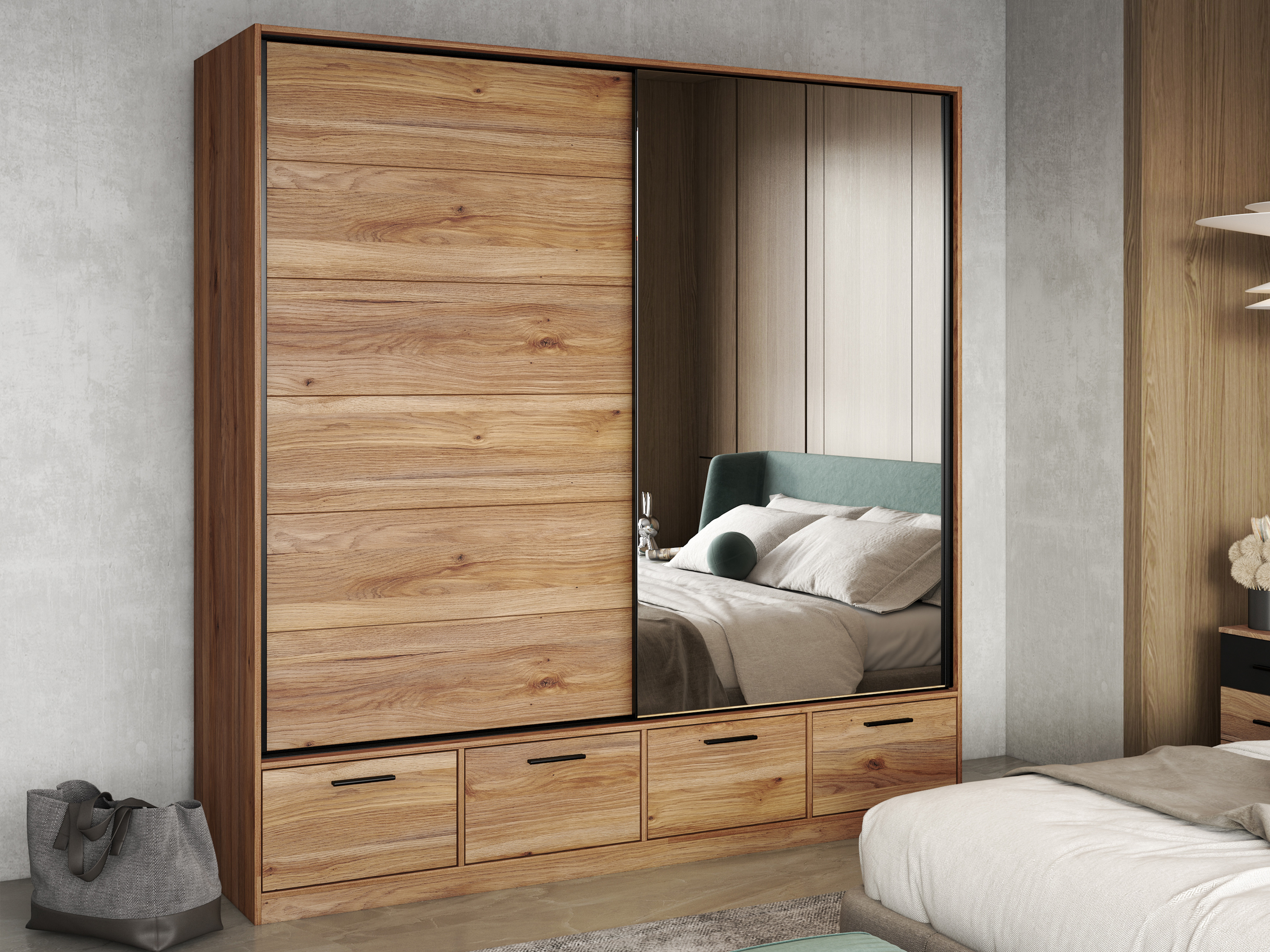 Vaatekaappi Melvele 122