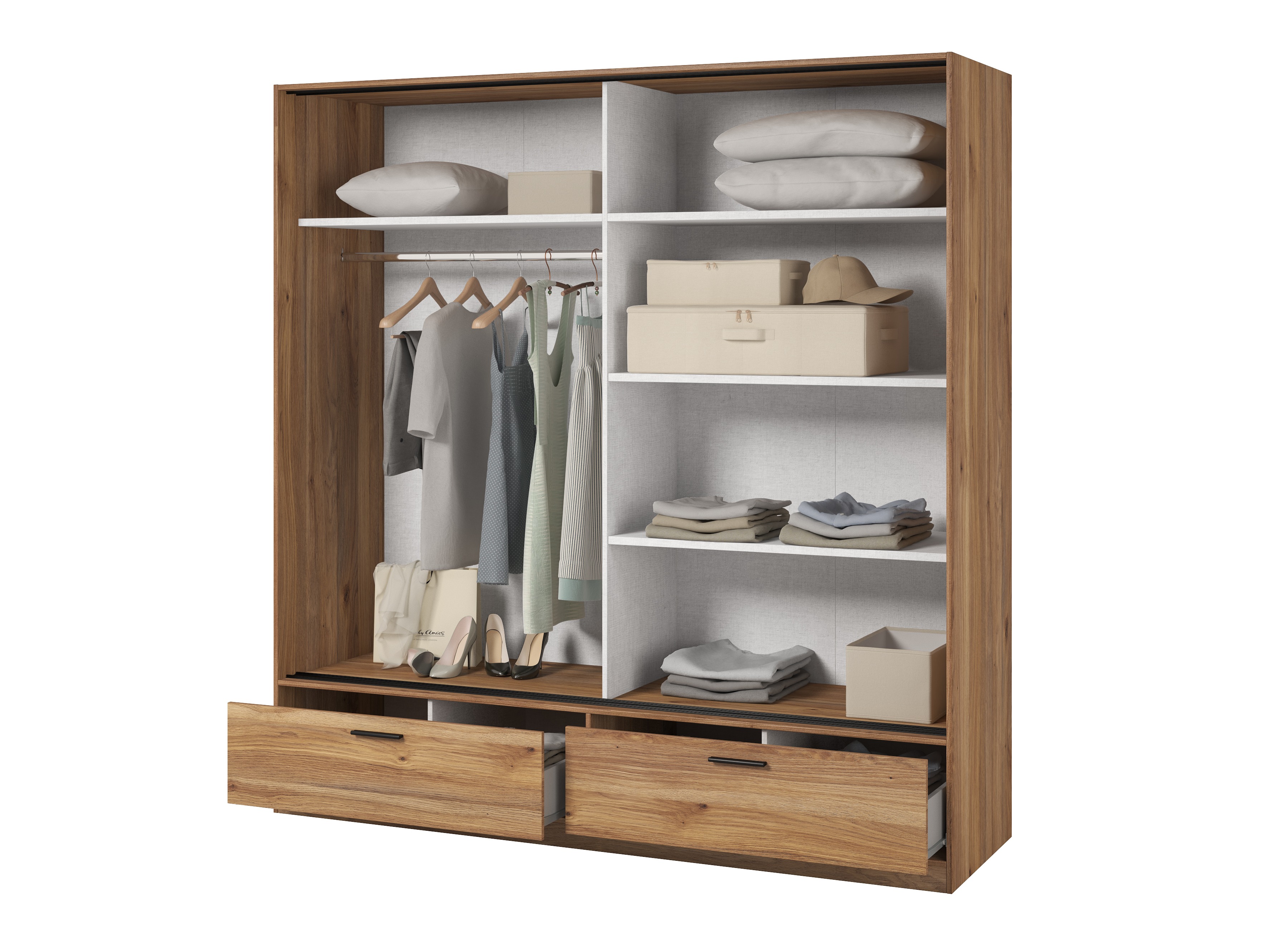 Vaatekaappi Melvele 122