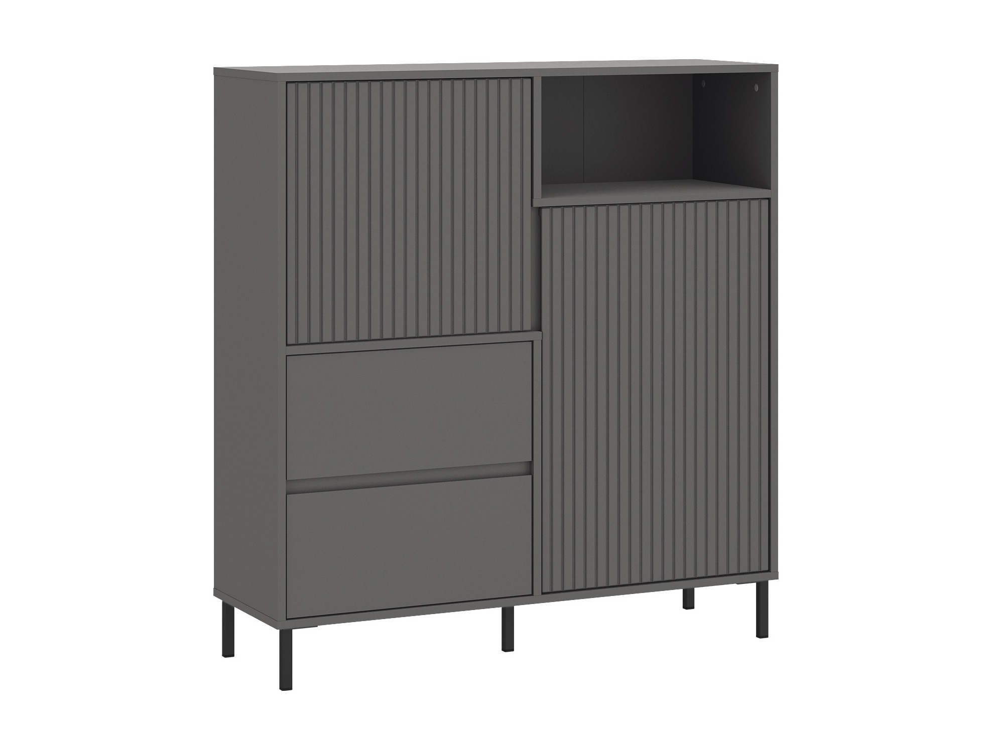 Olohuonesetti Ruvrevi 106 (Antrasiitti)