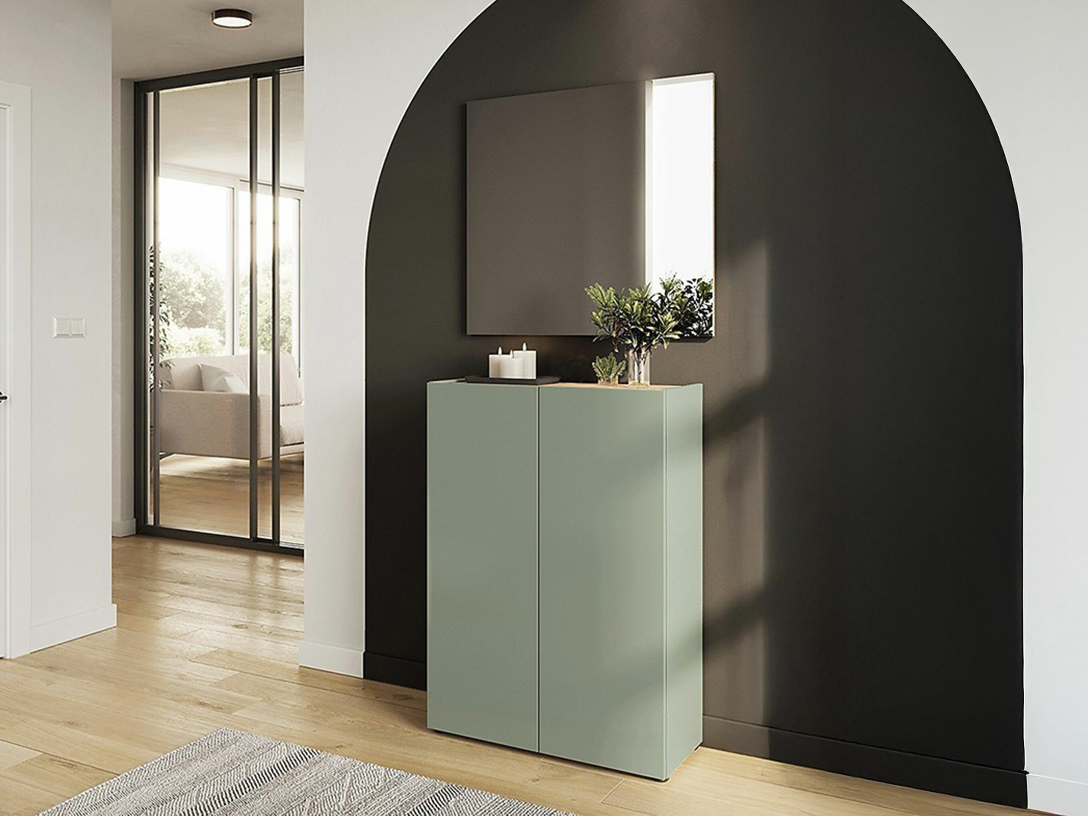 Eteissetti Lircamu 103 (Pölyinen vihreä)