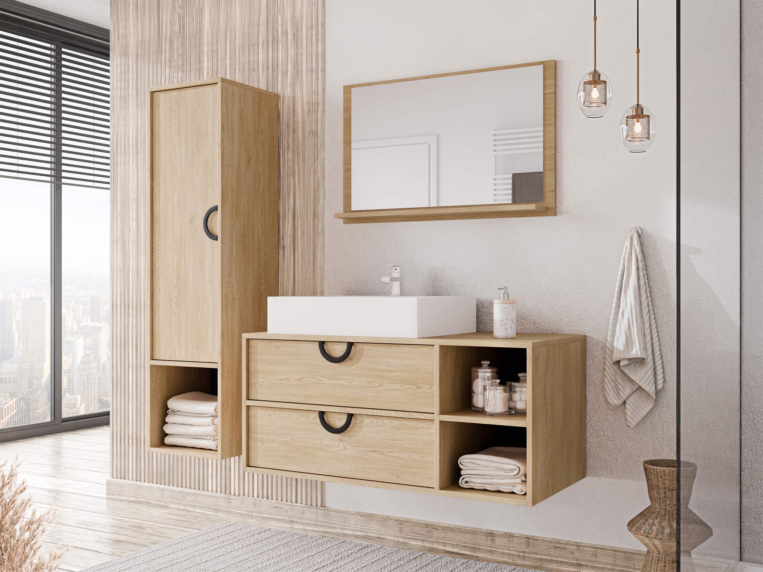 Kylpyhuonesetti Providence 196 (Tammi)