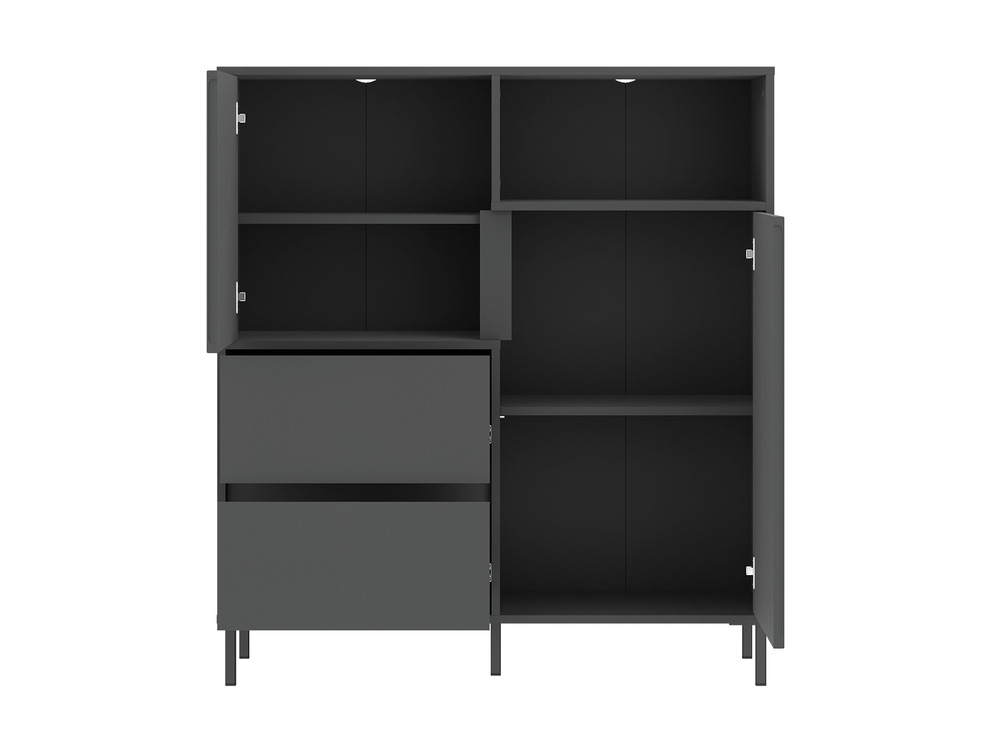 Olohuonesetti Ruvrevi 105 (Antrasiitti)