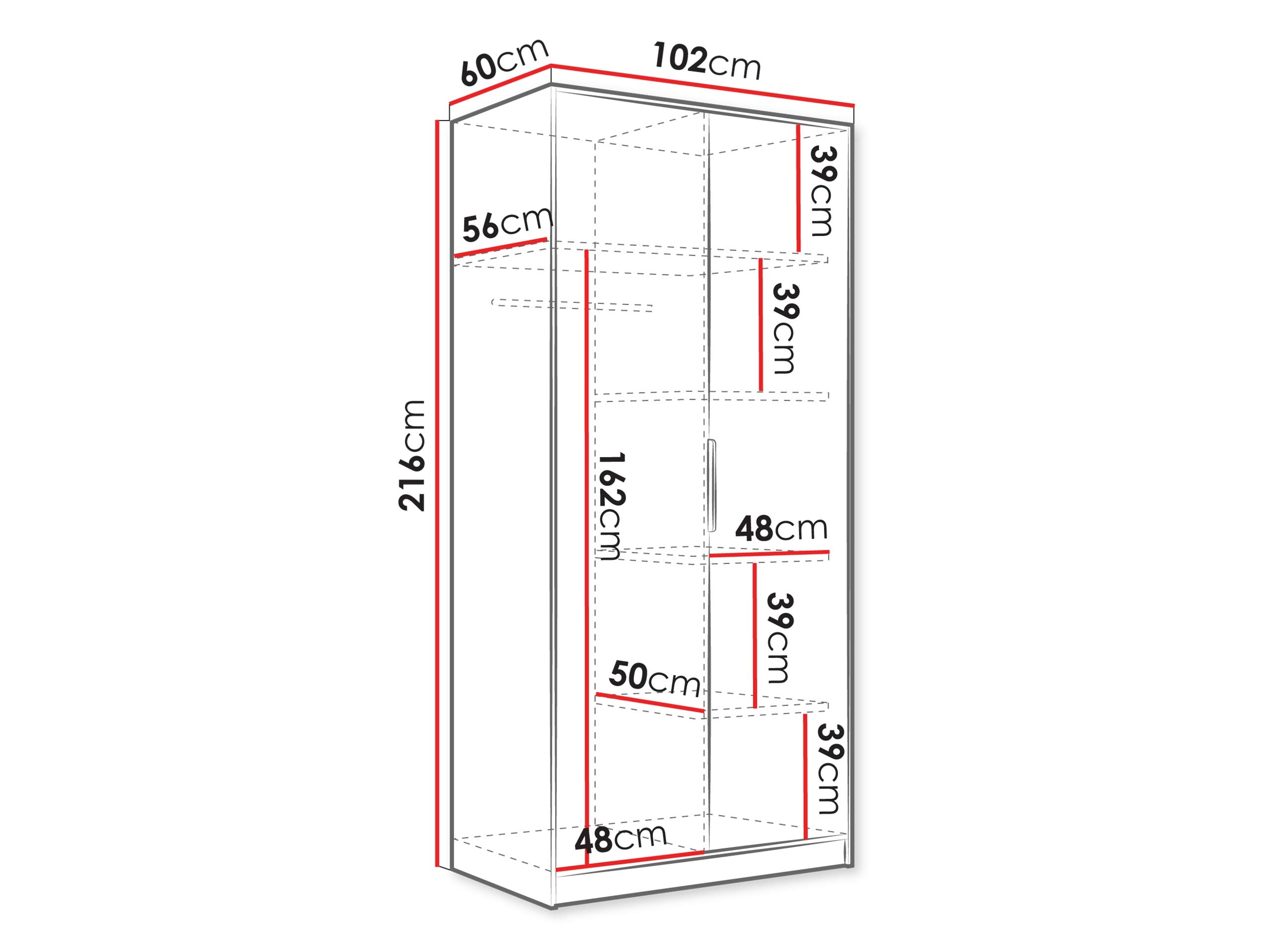 Vaatekaappi Comfivo Larmire 122 (Beige)