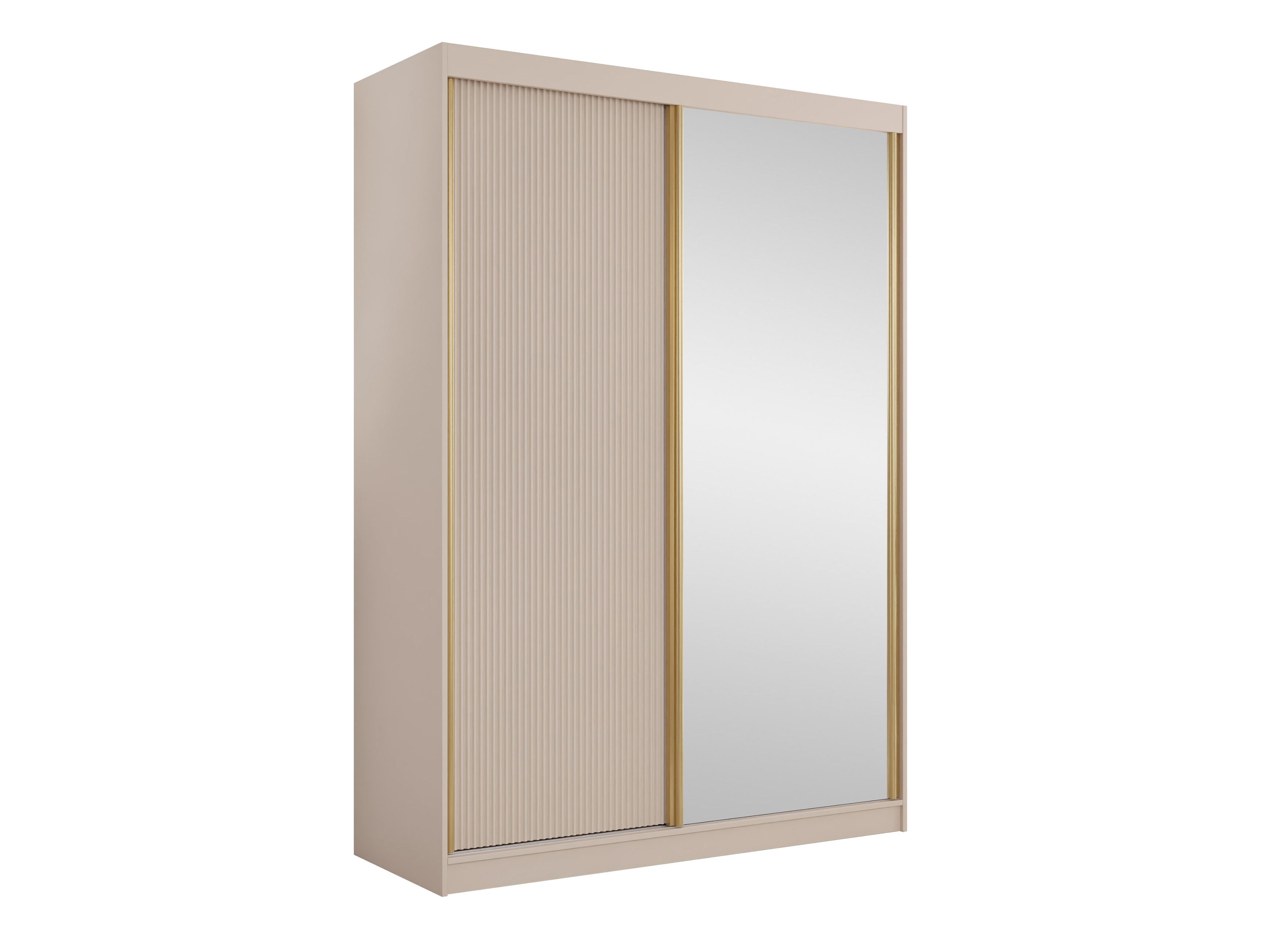 Vaatekaappi Comfivo Larmire 124 (Beige)