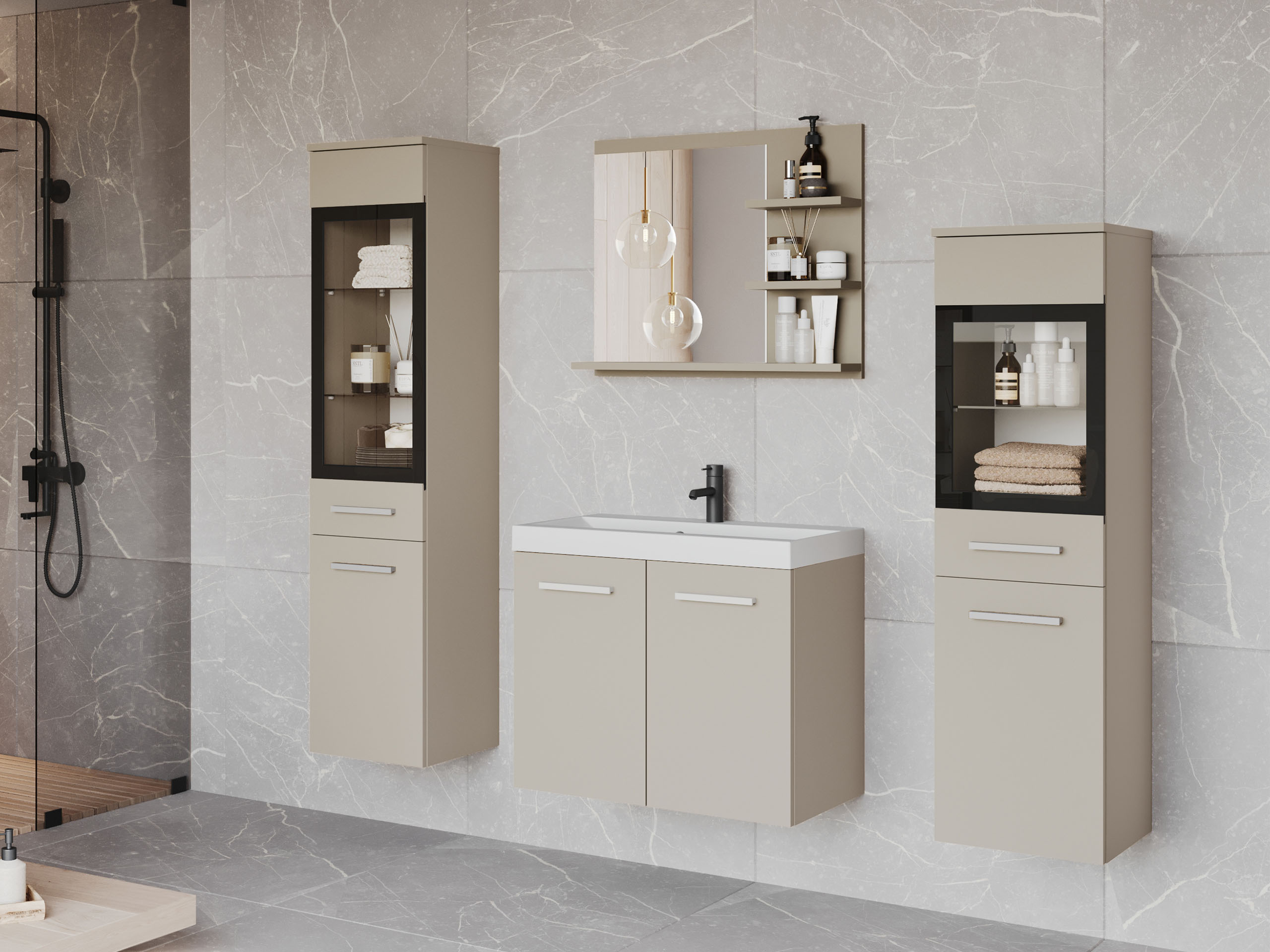 Kylpyhuonesetti Sarasota 141 (Kashmir)