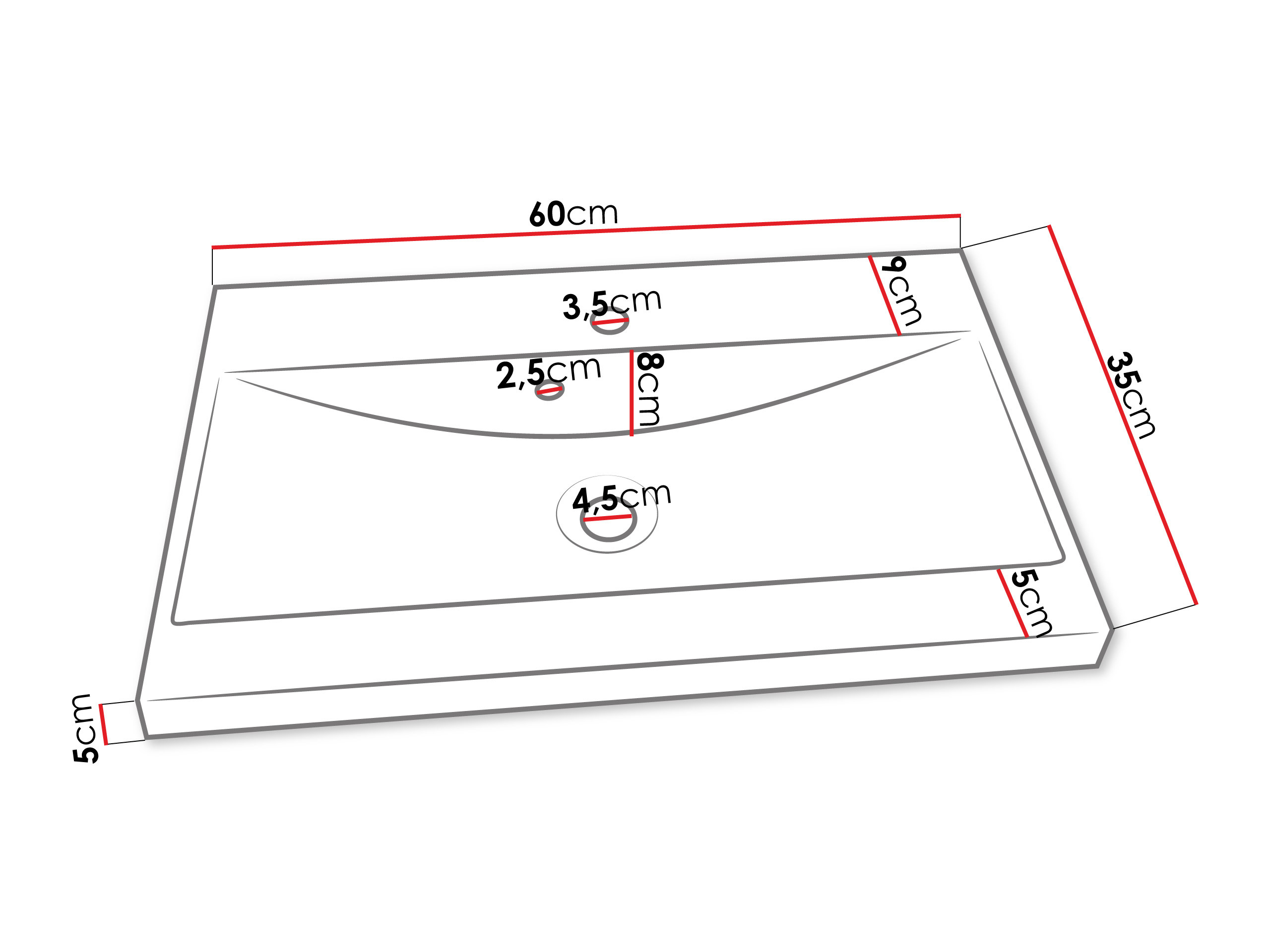 Kylpyhuonesetti Sarasota 173 (Grafiitti)