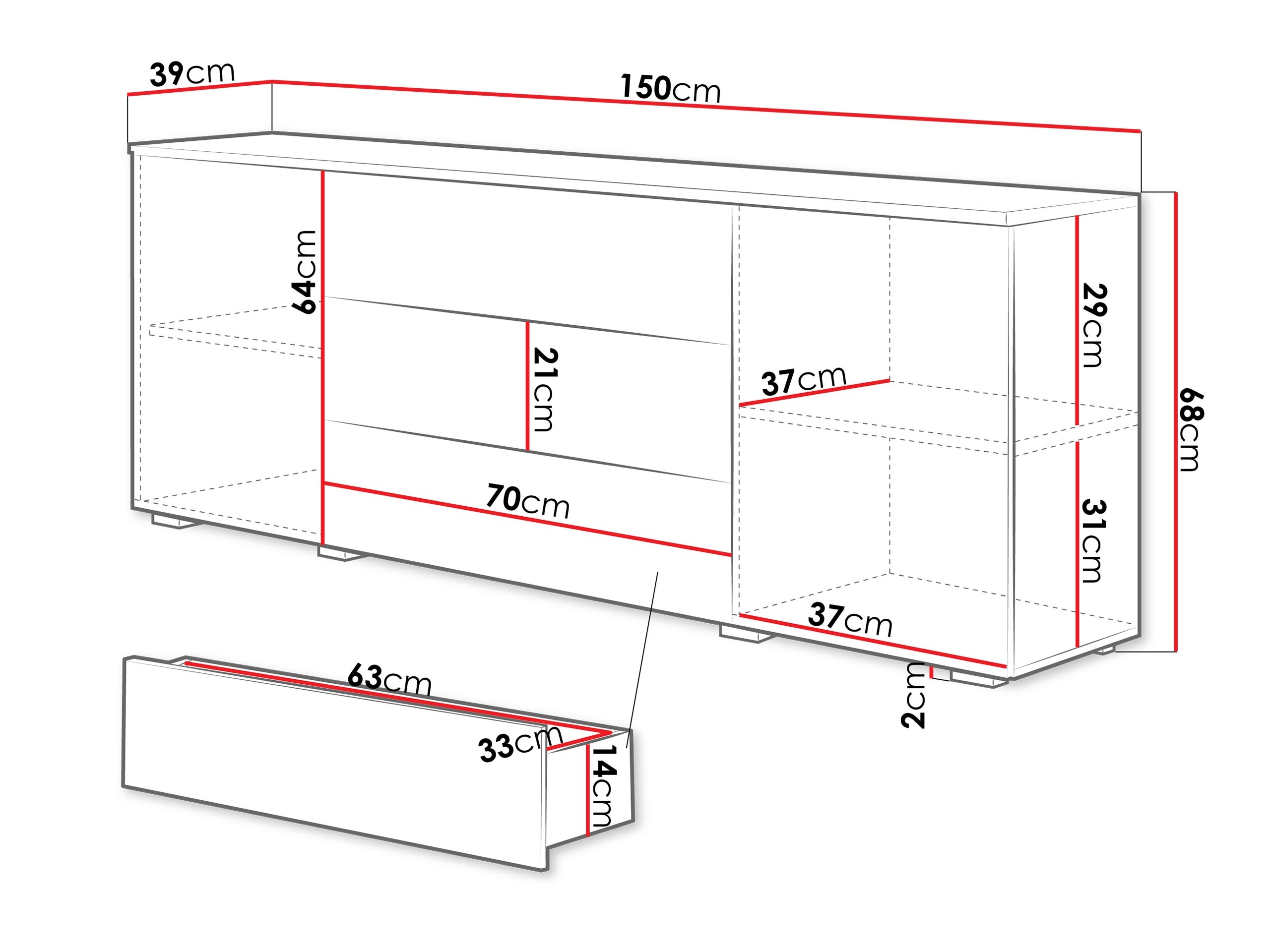 Lipasto Sarasota 129 (Matera-harmaa + Kastanja)