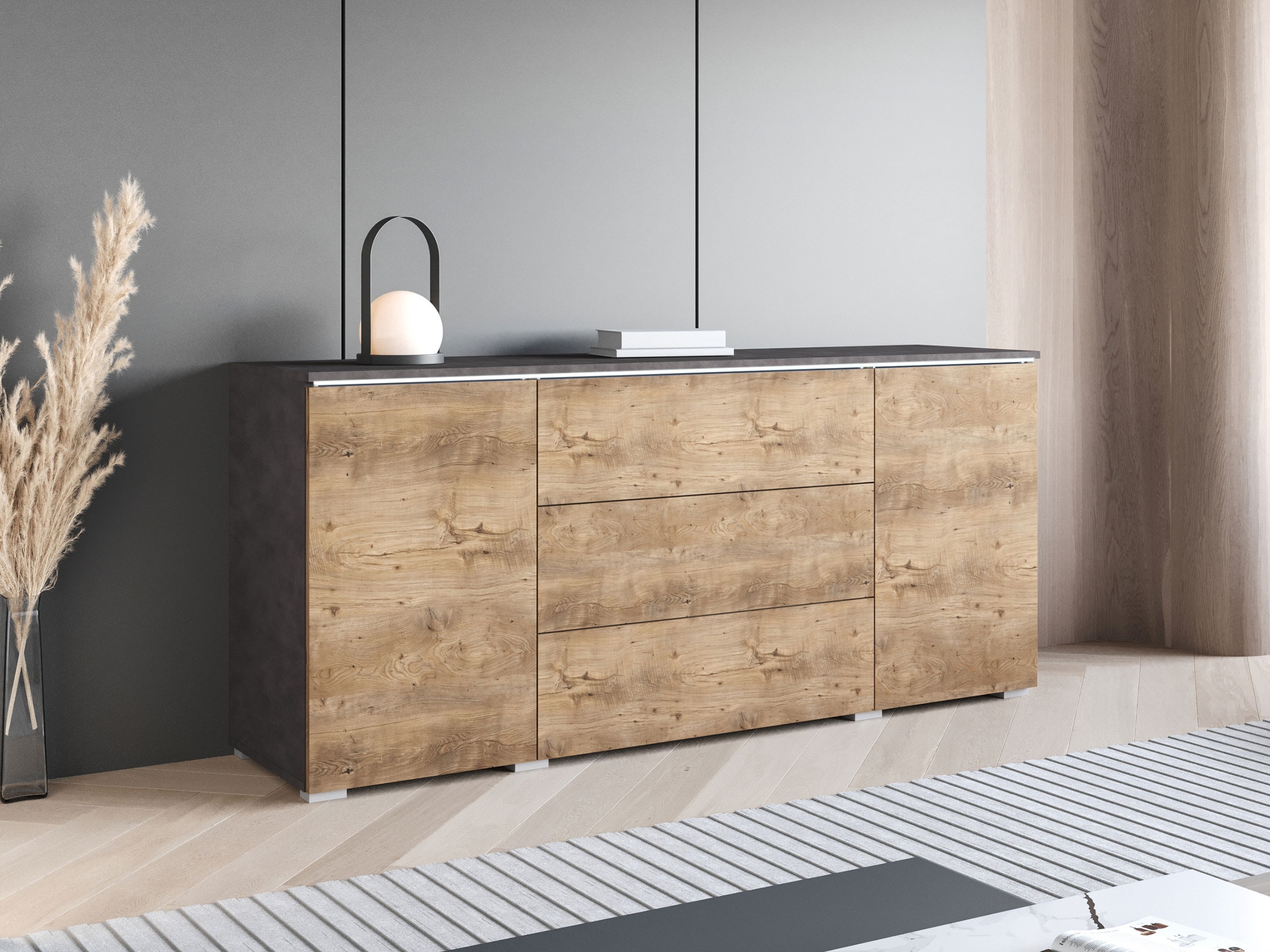 Lipasto Sarasota 142 (Matera-harmaa + Kastanja)