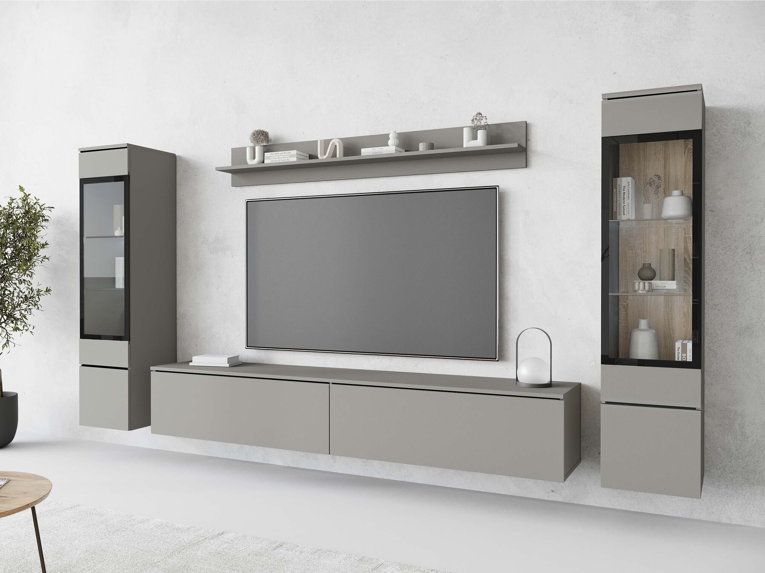 Olohuonesetti Sarasota 126 (Harmaa)