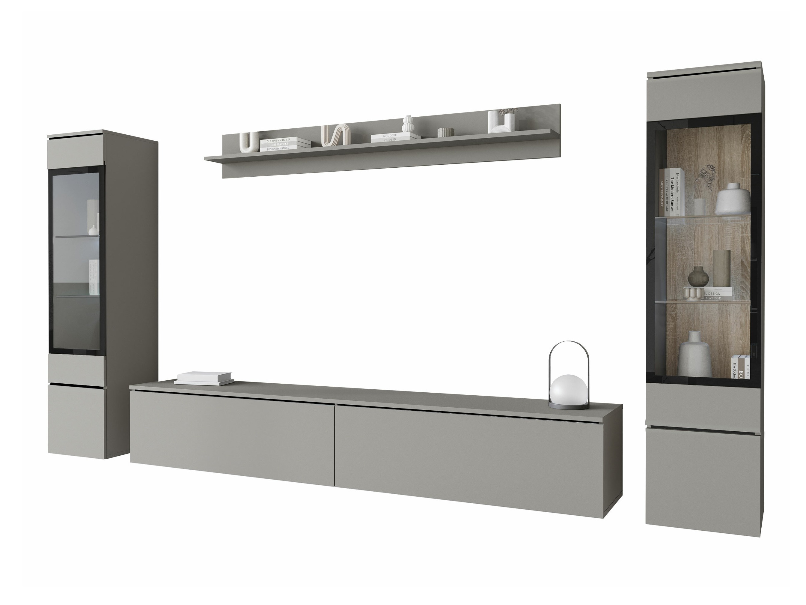 Olohuonesetti Sarasota 126 (Harmaa)