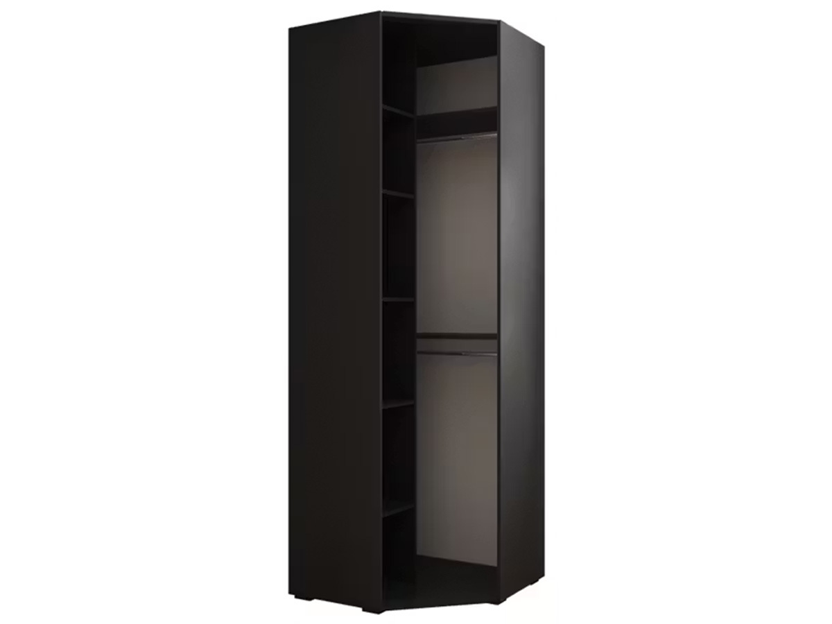 Kulmavaatekaappi Hartford 568 (Musta)