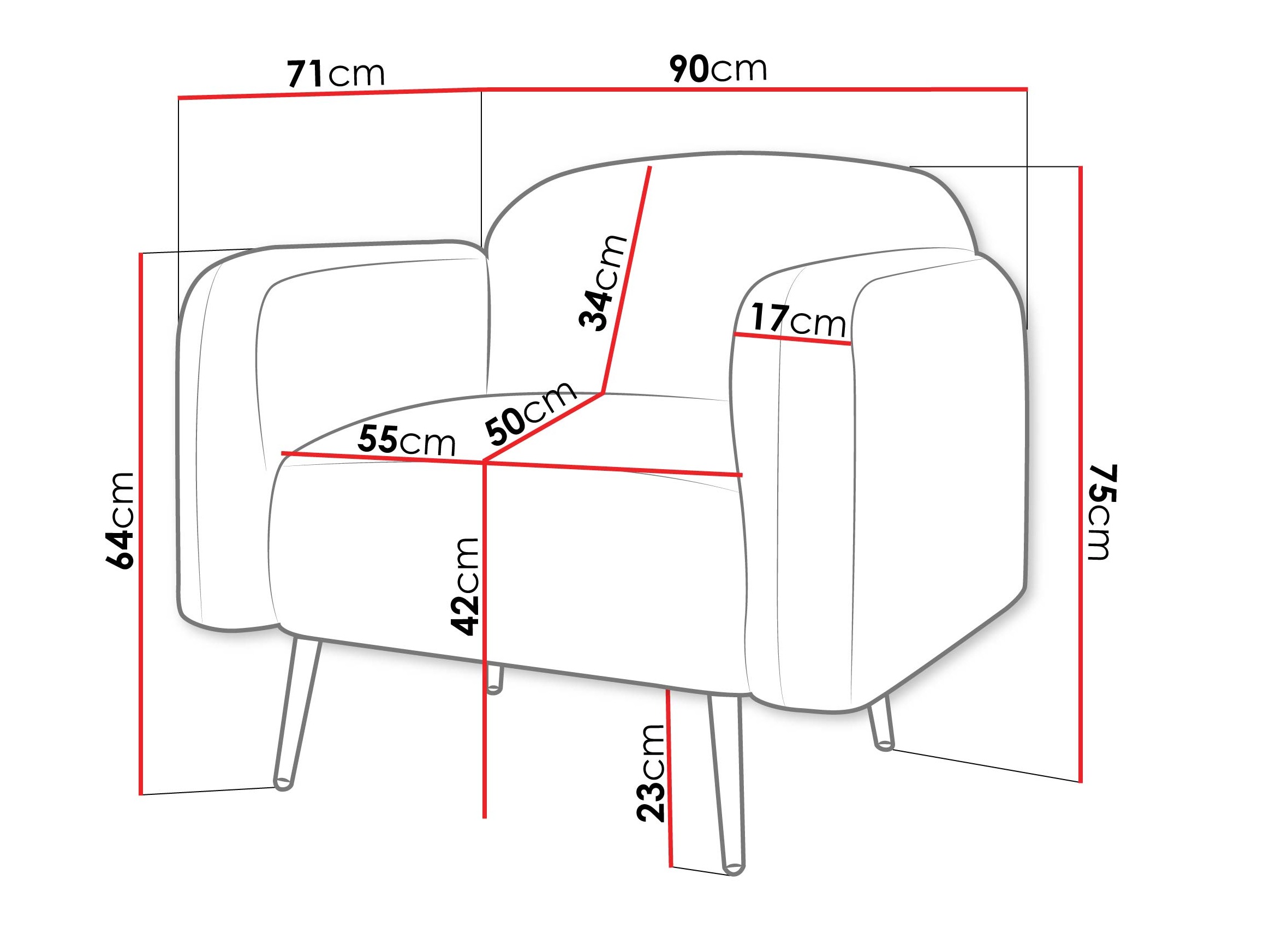 Nojatuoli Comfivo 486 (Uttario Velvet 2952)