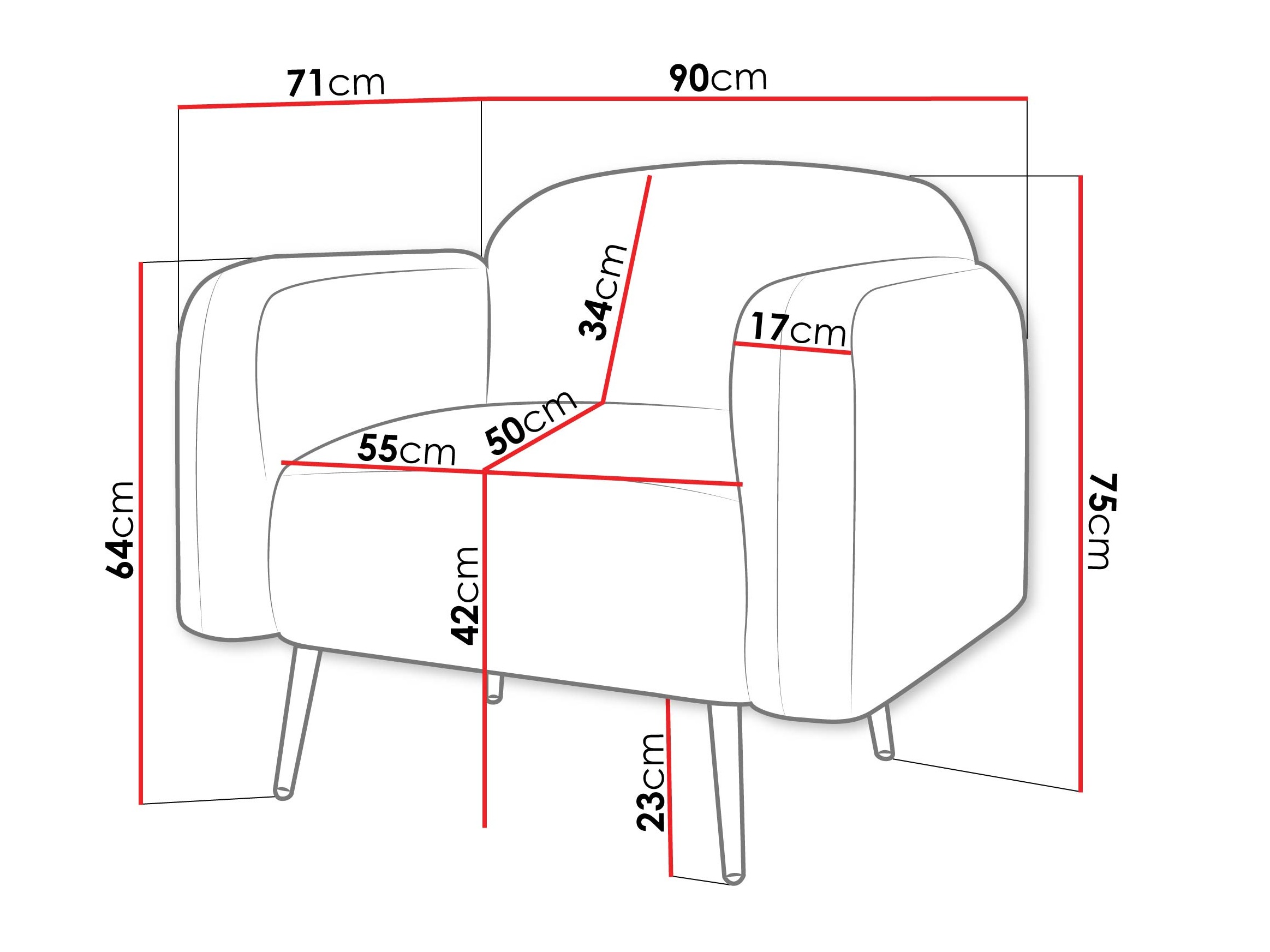 Nojatuoli Comfivo 486 (Uttario Velvet 2970)
