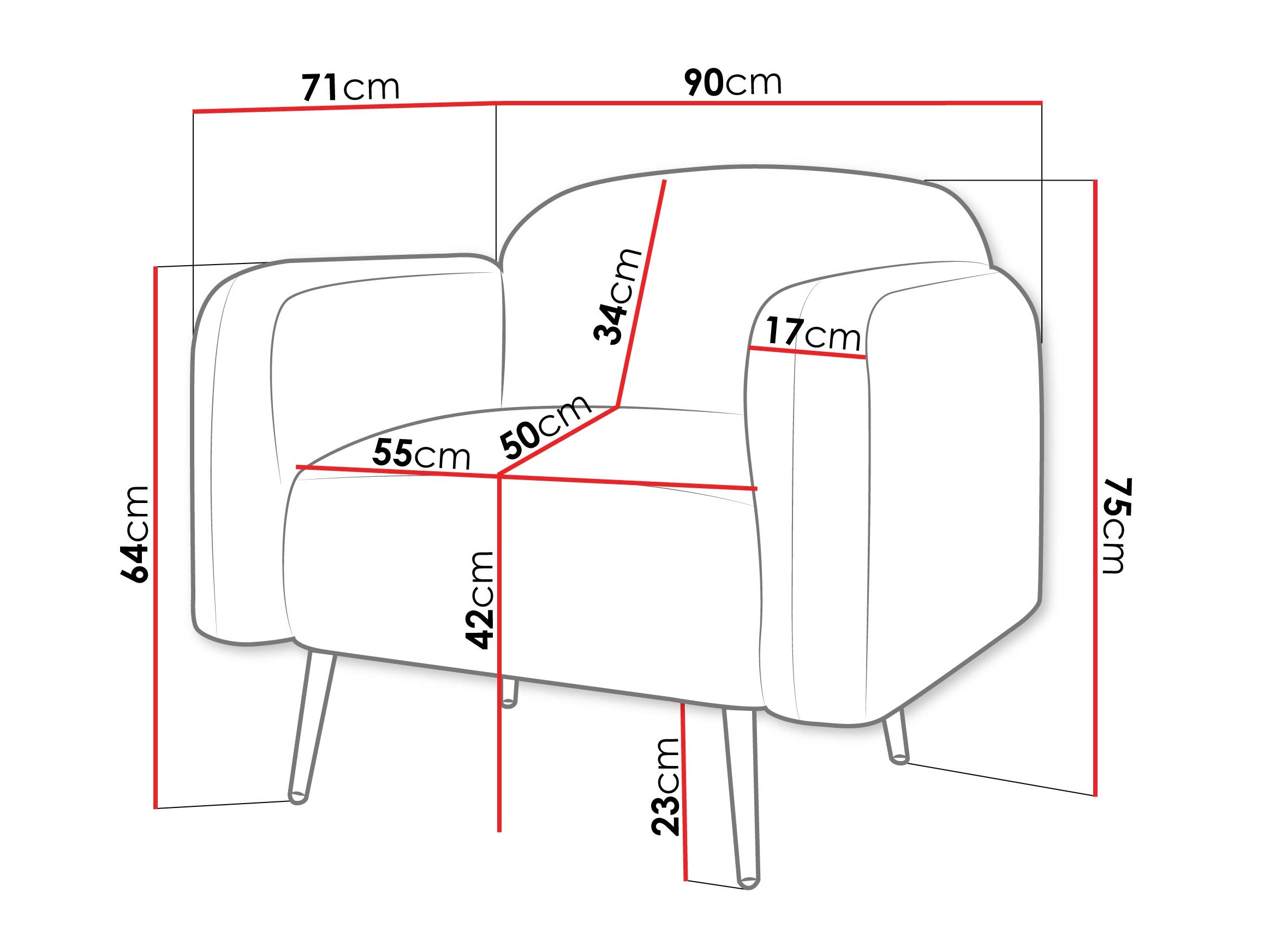 Nojatuoli Comfivo 486 (Uttario Velvet 2972)