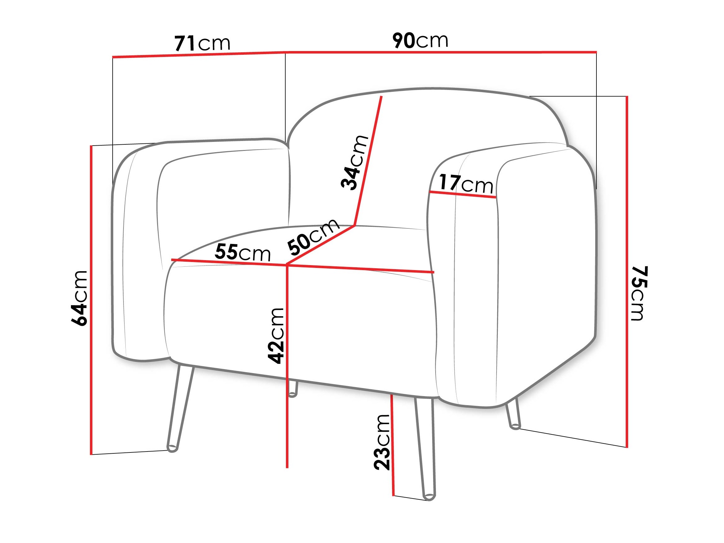 Nojatuoli Comfivo Beatitudo I (Uttario Velvet 2978)