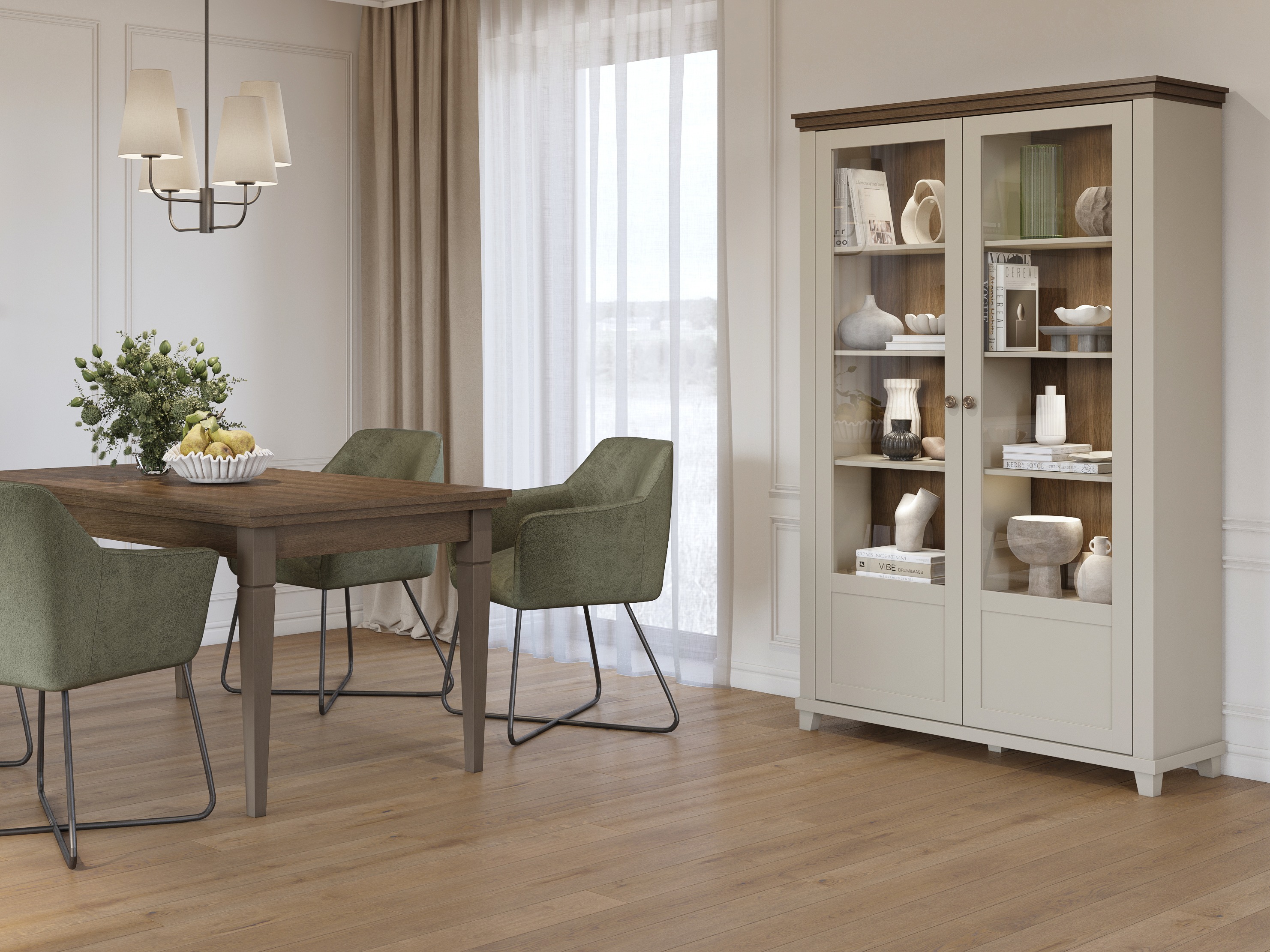Hylly Tolnue 102 (Vaalea beige + Tammi)