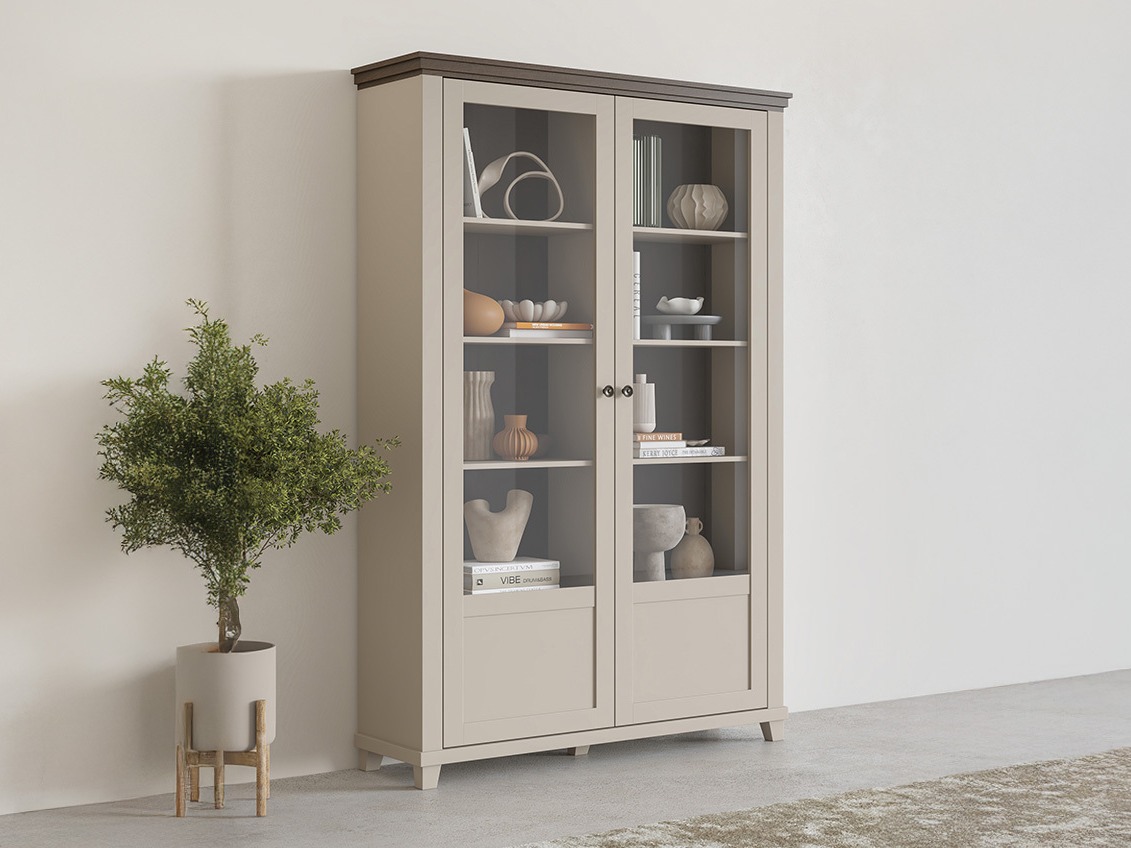 Hylly Tolnue 102 (Vaalea beige + Tammi)