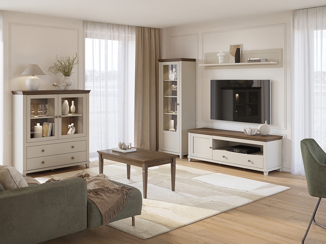 Lipasto Tolnue 105 (Vaalea beige + Tammi)