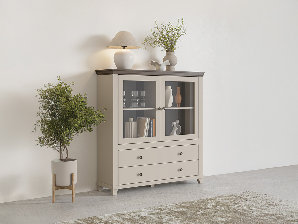 Lipasto Tolnue 105 (Vaalea beige + Tammi)